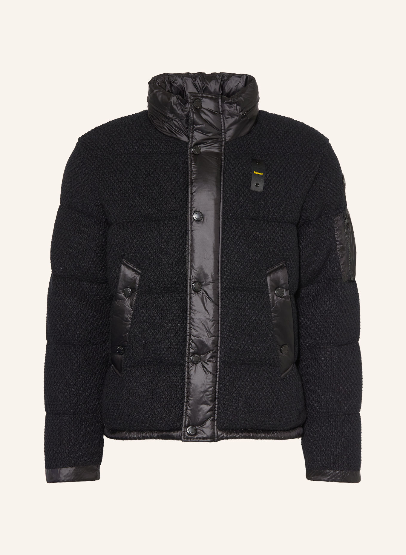 Blauer Steppjacke LAWRENCE: SCHWARZ