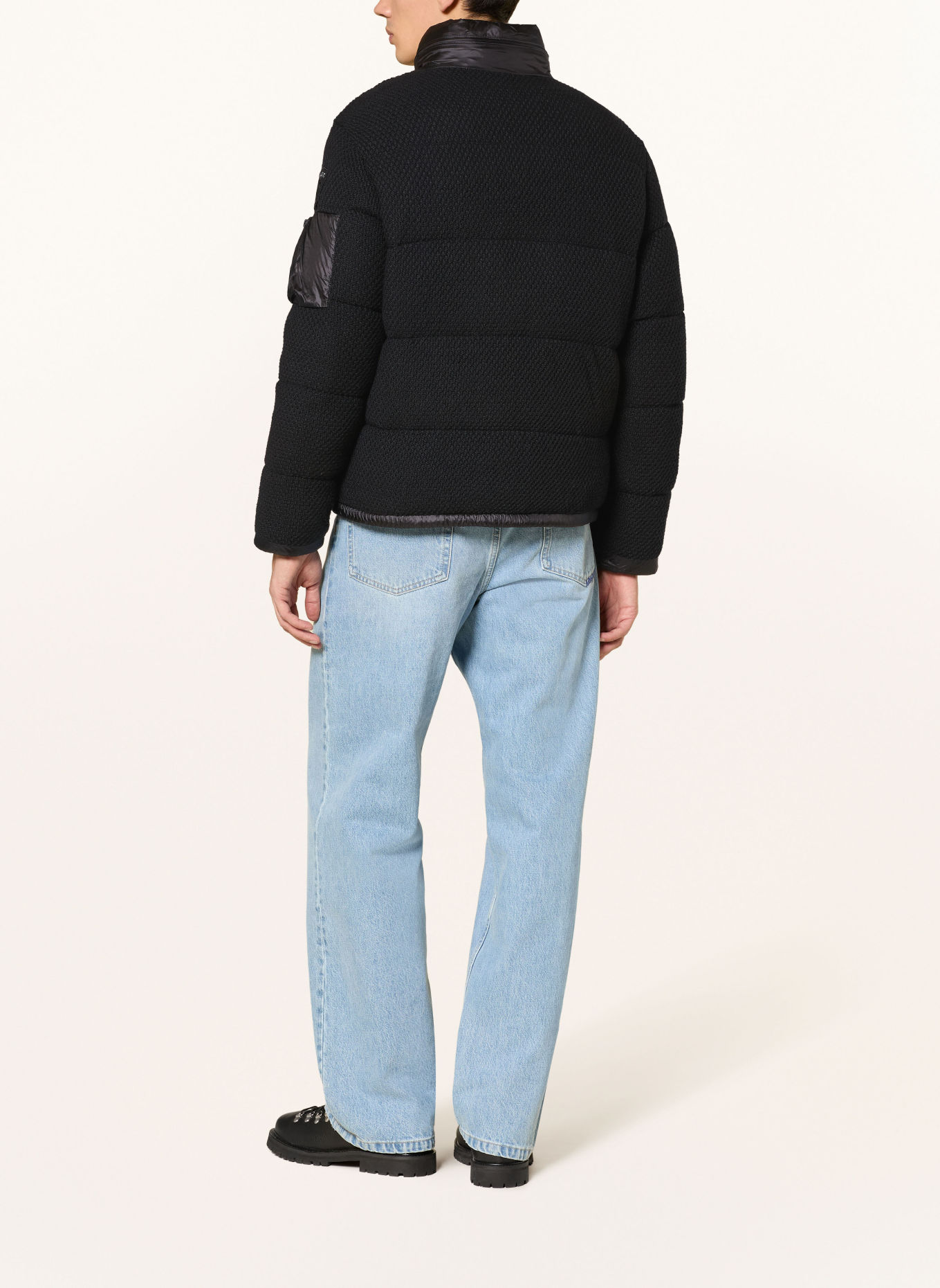 Blauer Steppjacke LAWRENCE: SCHWARZ