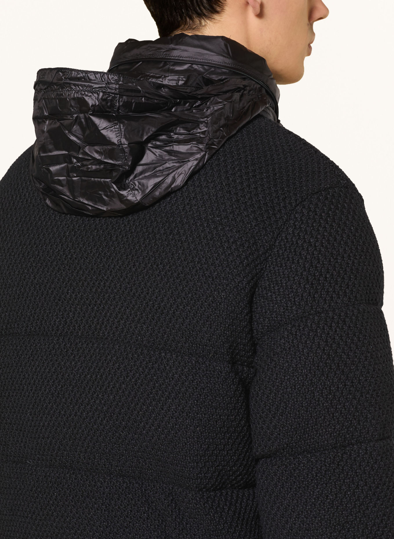 Blauer Steppjacke LAWRENCE: SCHWARZ