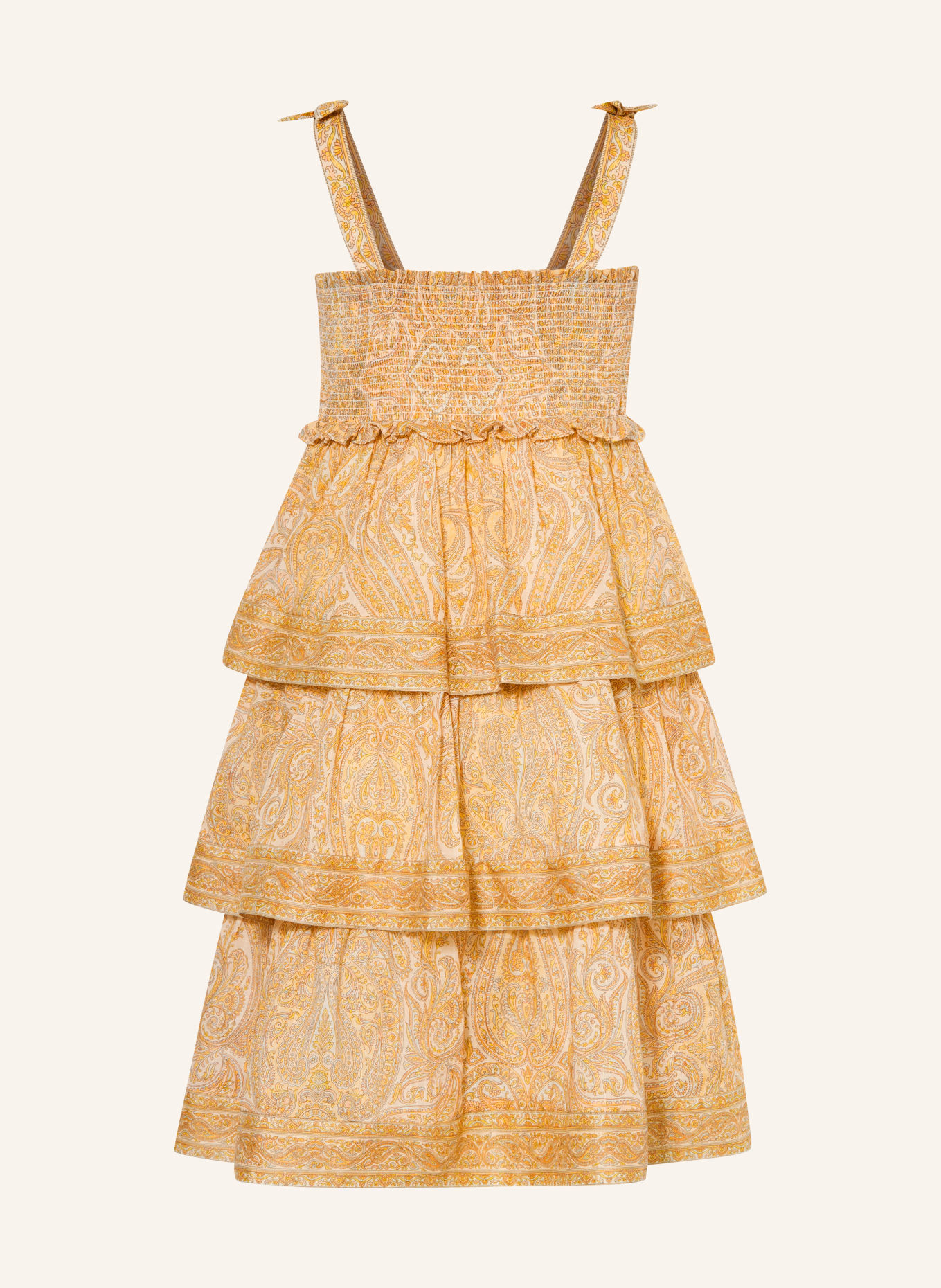 ZIMMERMANN Kleid FAIRLIGHT: HELLGELB