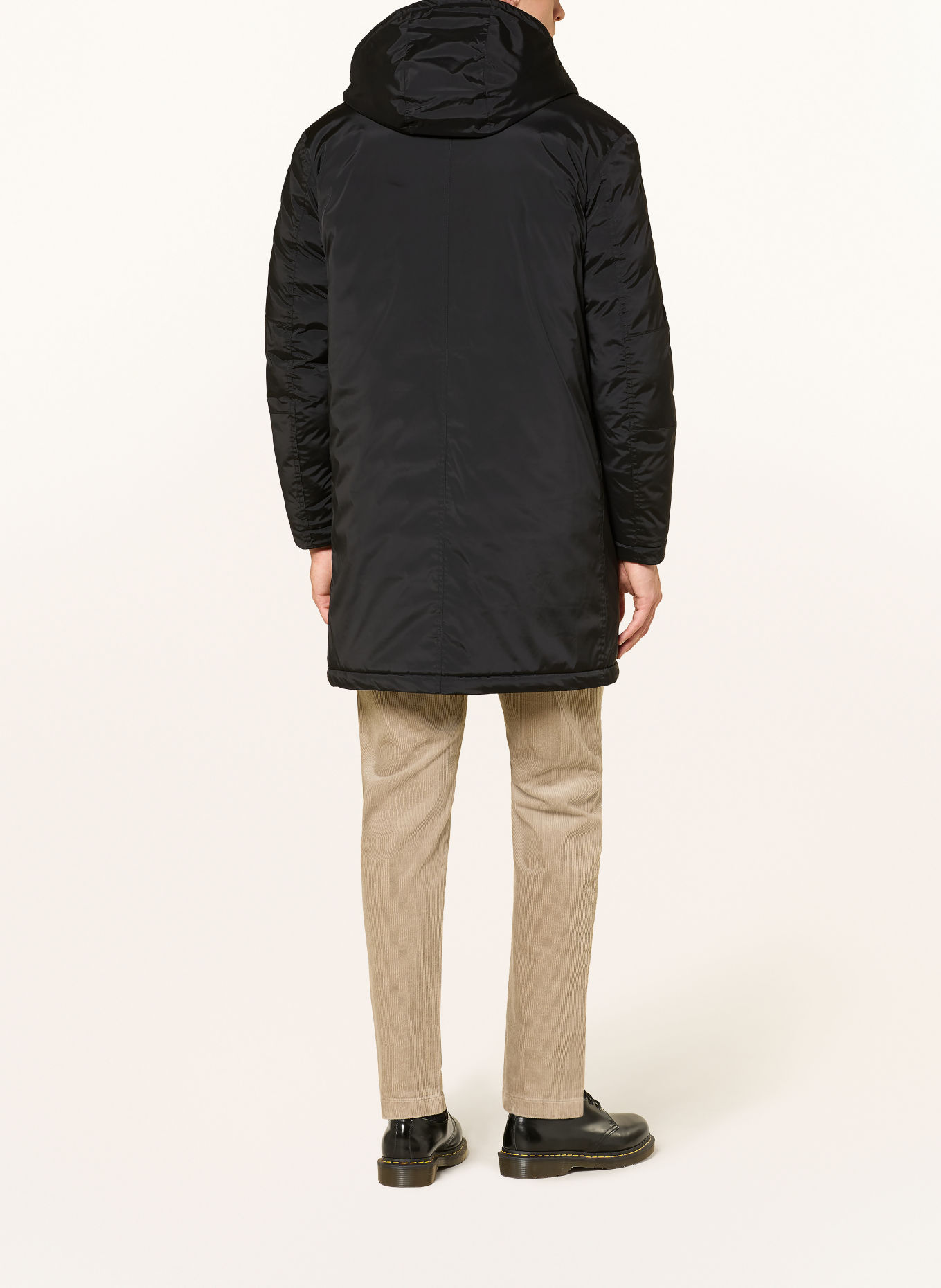 Blauer FAYWOOD Coat: BLACK / YELLOW