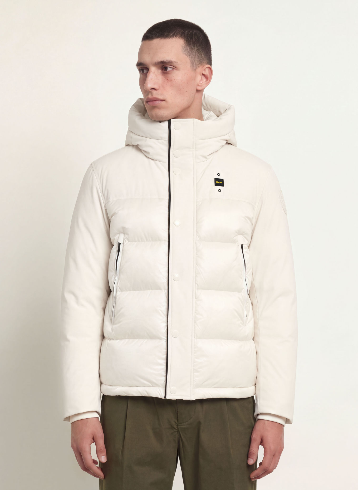 Blauer BROOK Down Jacket: WHITE