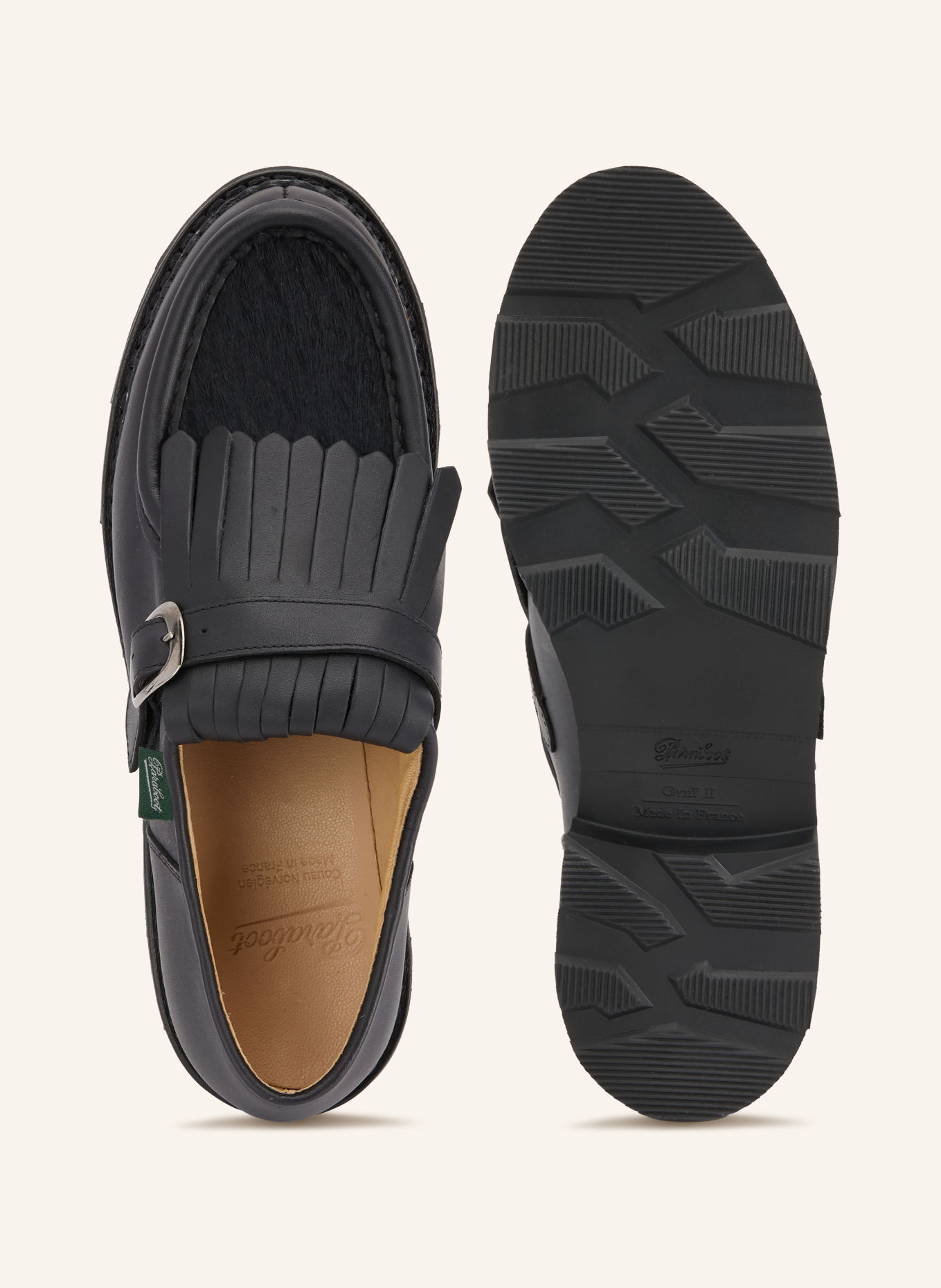 Paraboot Monks NYONS: SVART