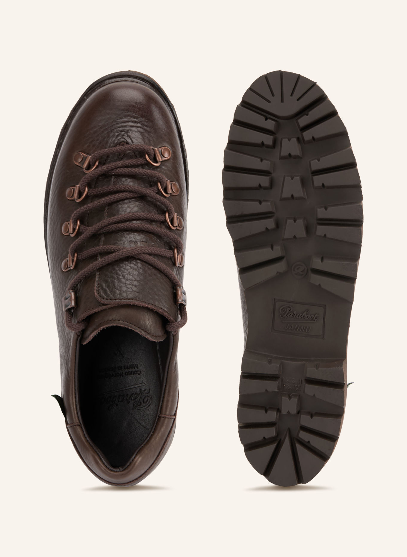 Paraboot Veterschoenen JANNU: MARRON FONCÉ