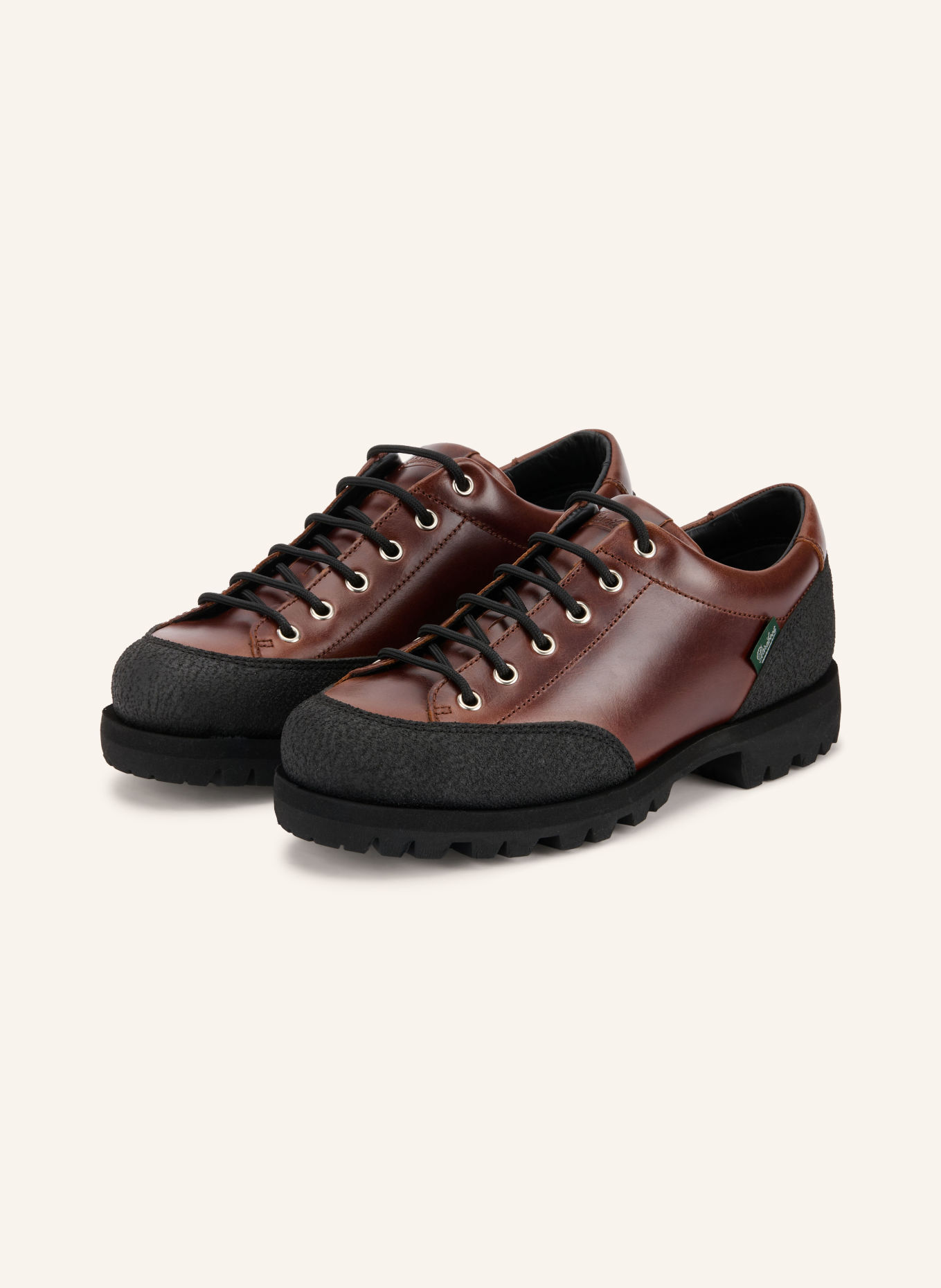 Paraboot Snörskor MONTANA: BRUN / SVART
