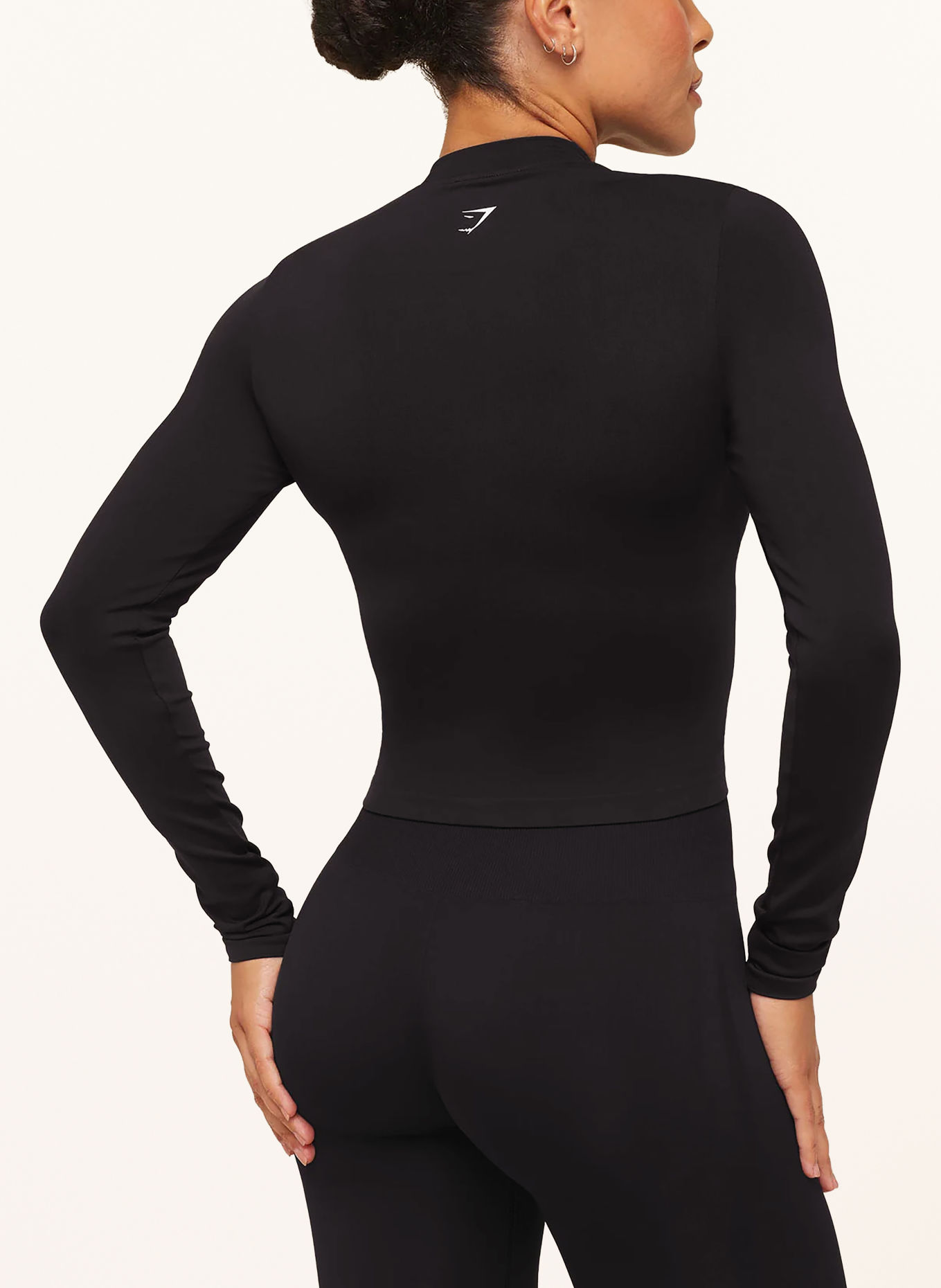 GYMSHARK Veste d'entraînement EVERYDAY SEAMLESS: NOIR