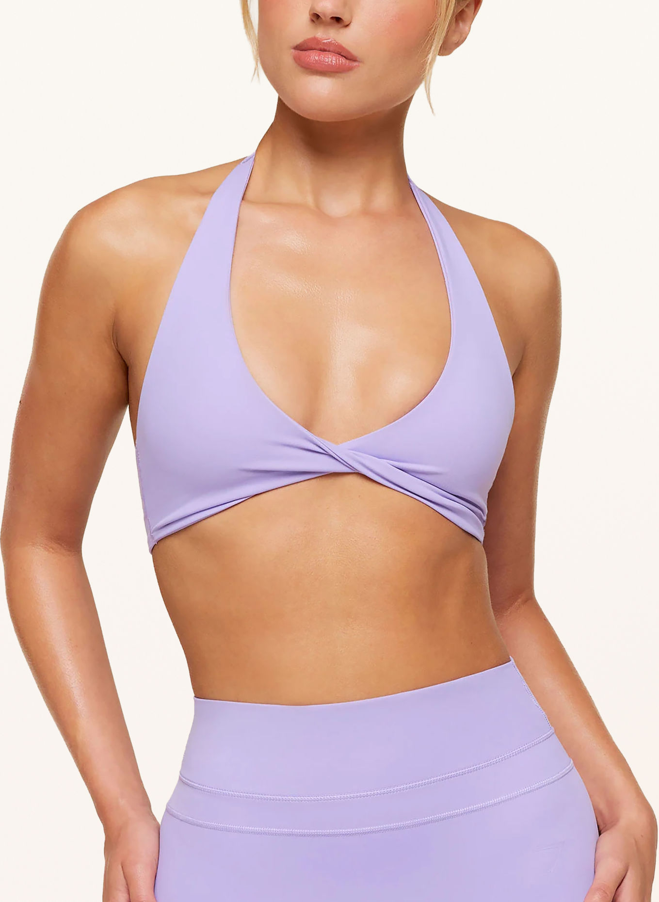 GYMSHARK Soutien-gorge de sport WHITNEY: LILAS CLAIR