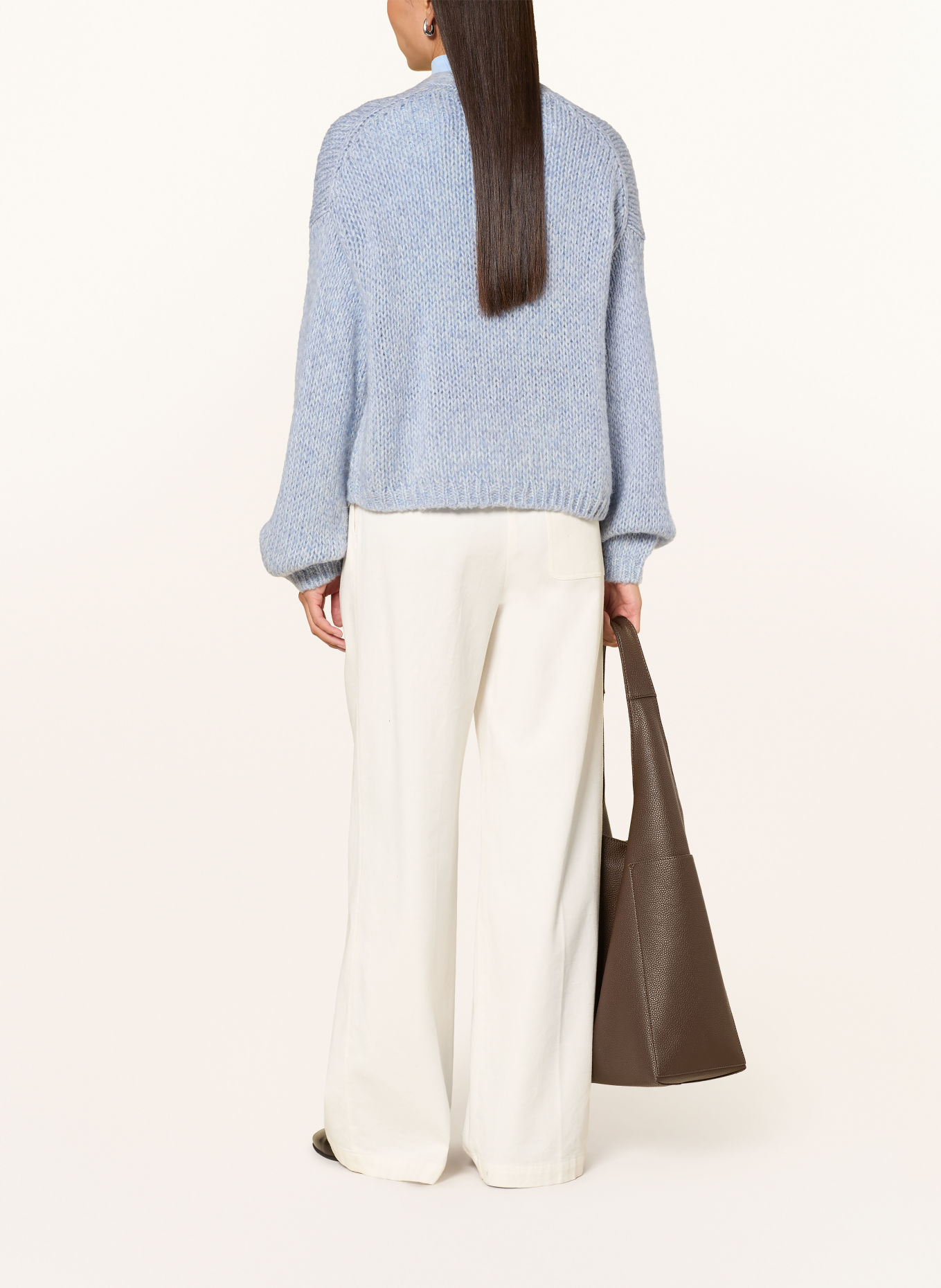 Marc O'Polo Strickhülle: HELLBLAU