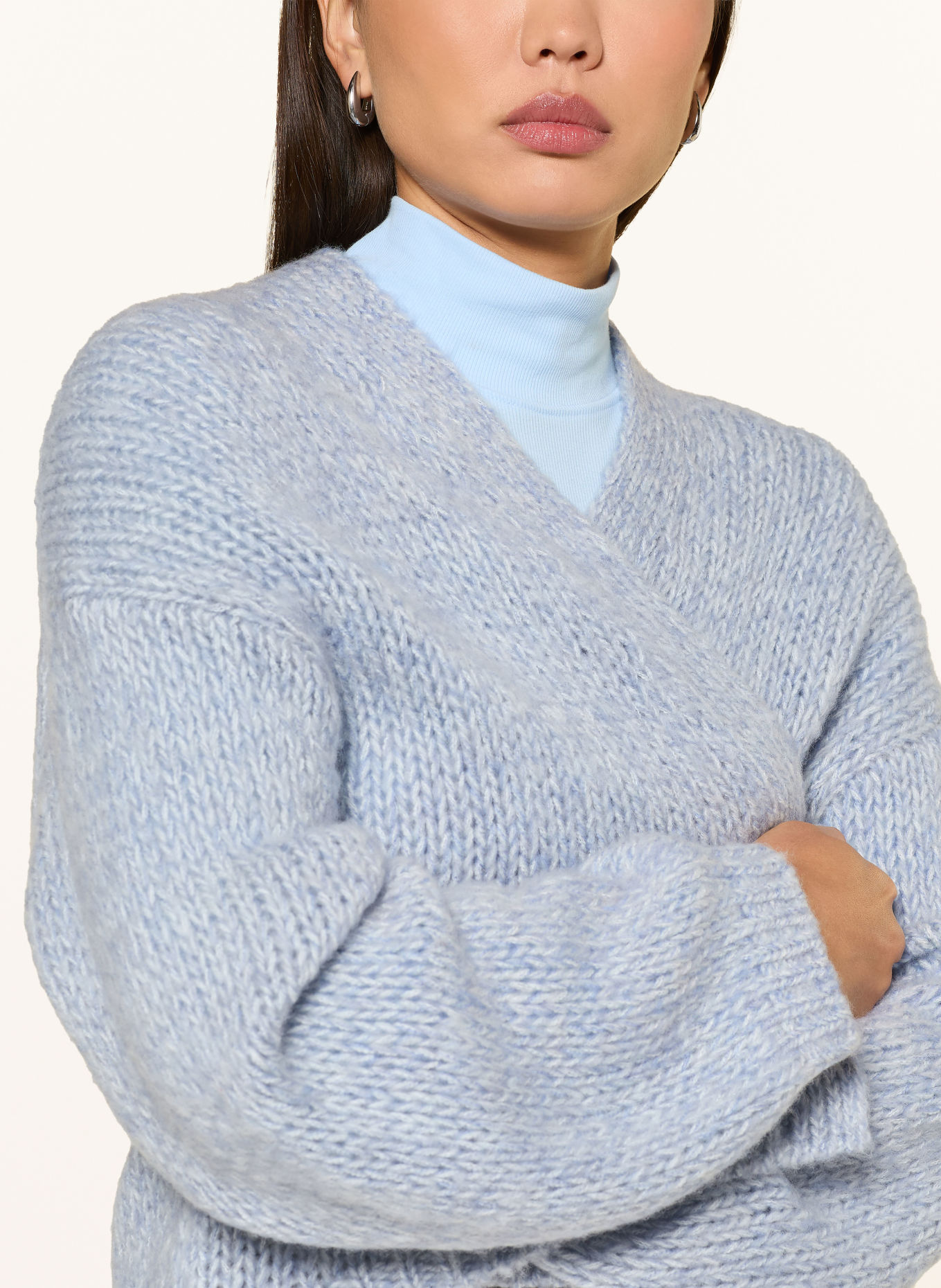Marc O'Polo Strickhülle: HELLBLAU