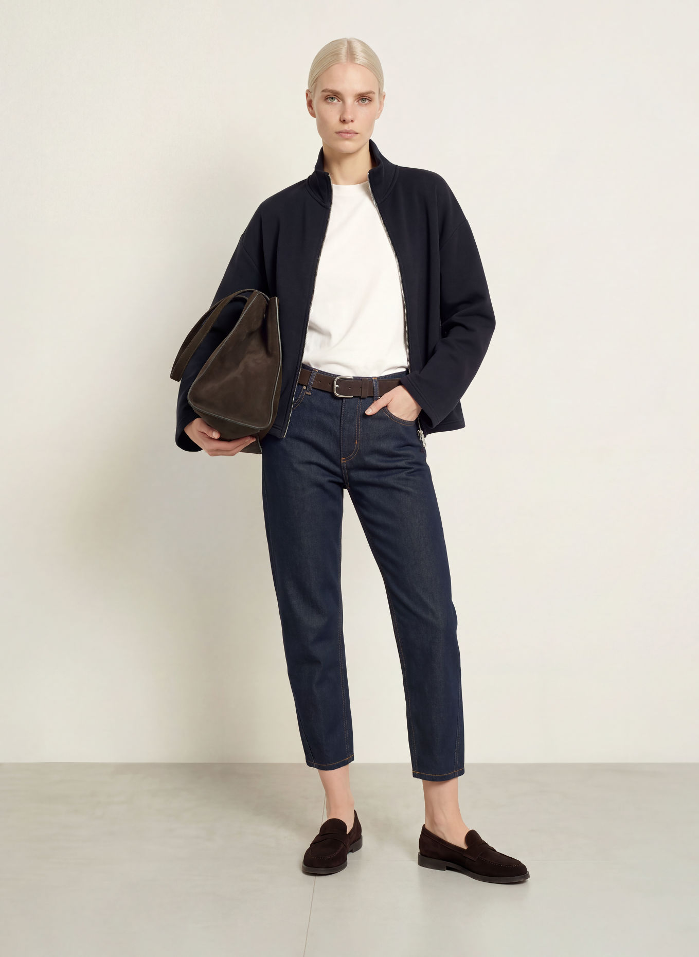 Marc O'Polo Jean barrel LARA: 4306 Dark Rinsed Wash