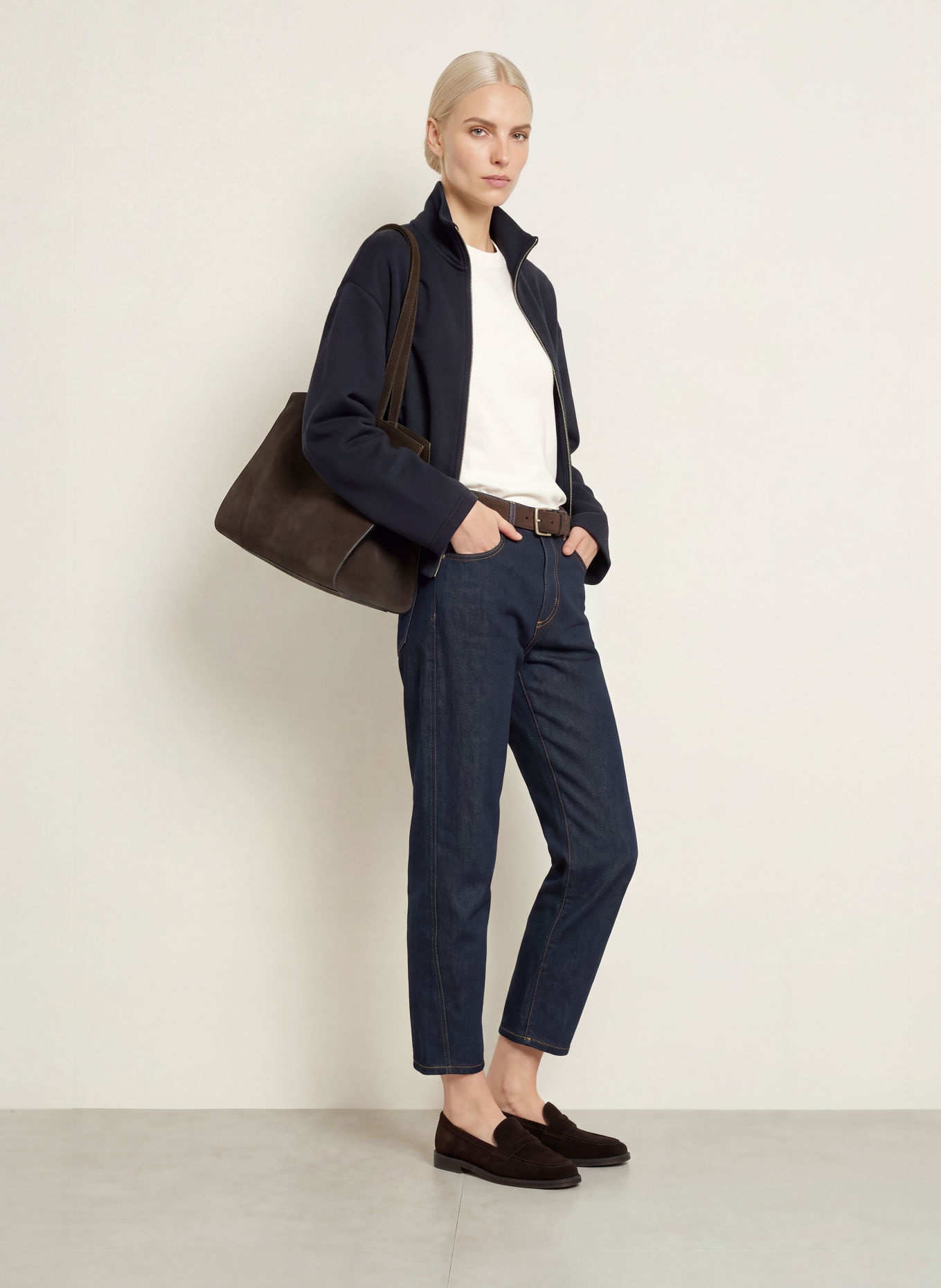 Marc O'Polo Jean barrel LARA: 4306 Dark Rinsed Wash