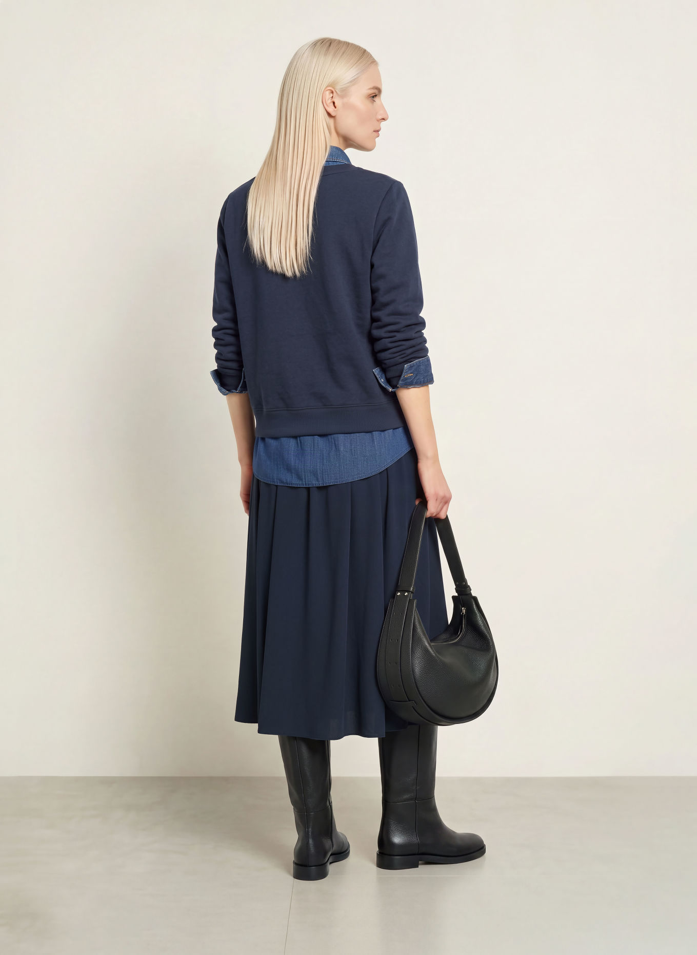Marc O'Polo Rok: DONKERBLAUW