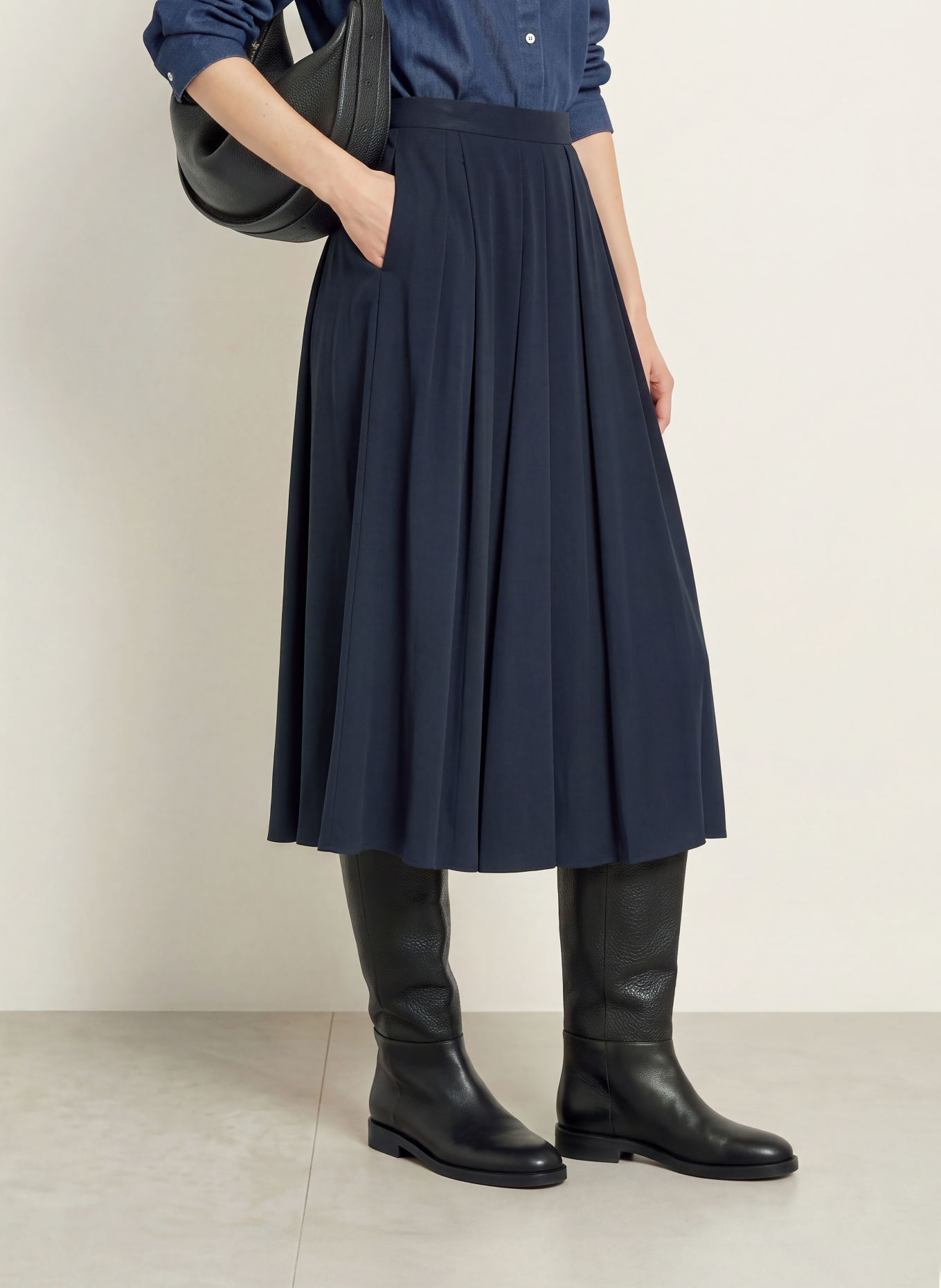 Marc O'Polo Rok: DONKERBLAUW