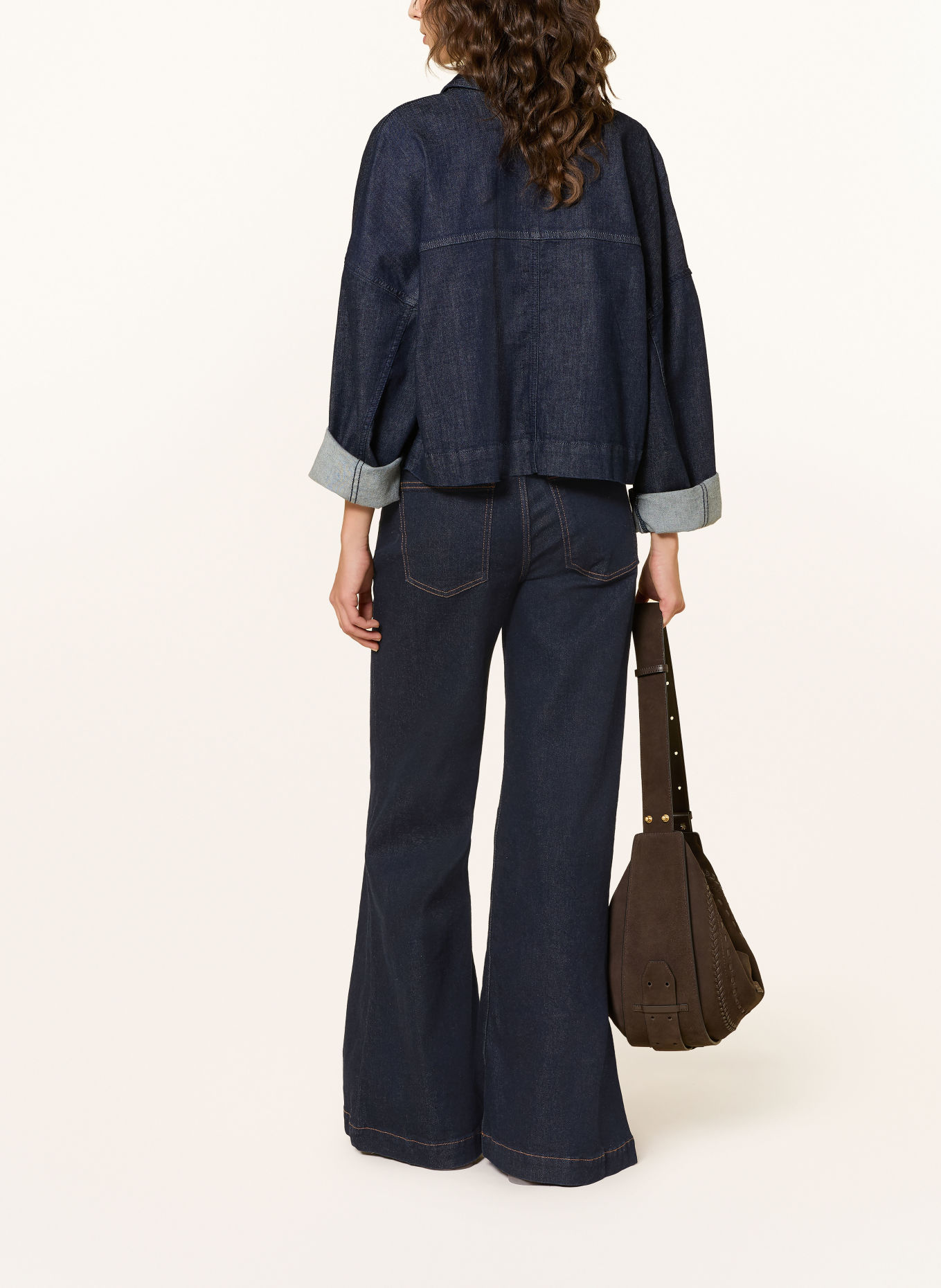 Marc O'Polo Flared Jeans FJONA: 4306 Dark Rinsed Wash