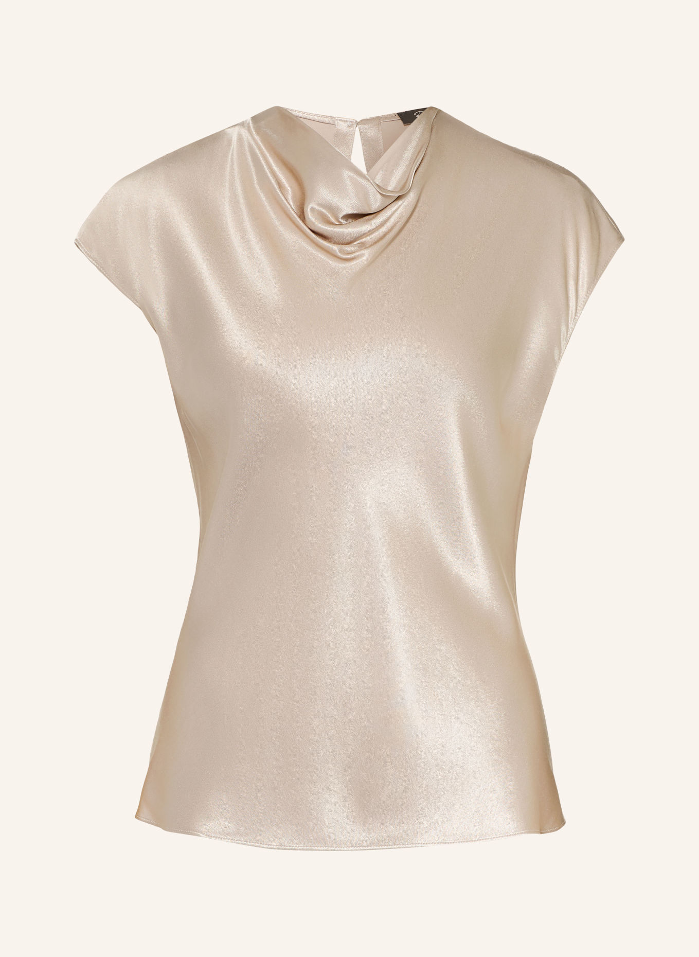 Rails Blusenshirt LORETTA aus Satin: BEIGE