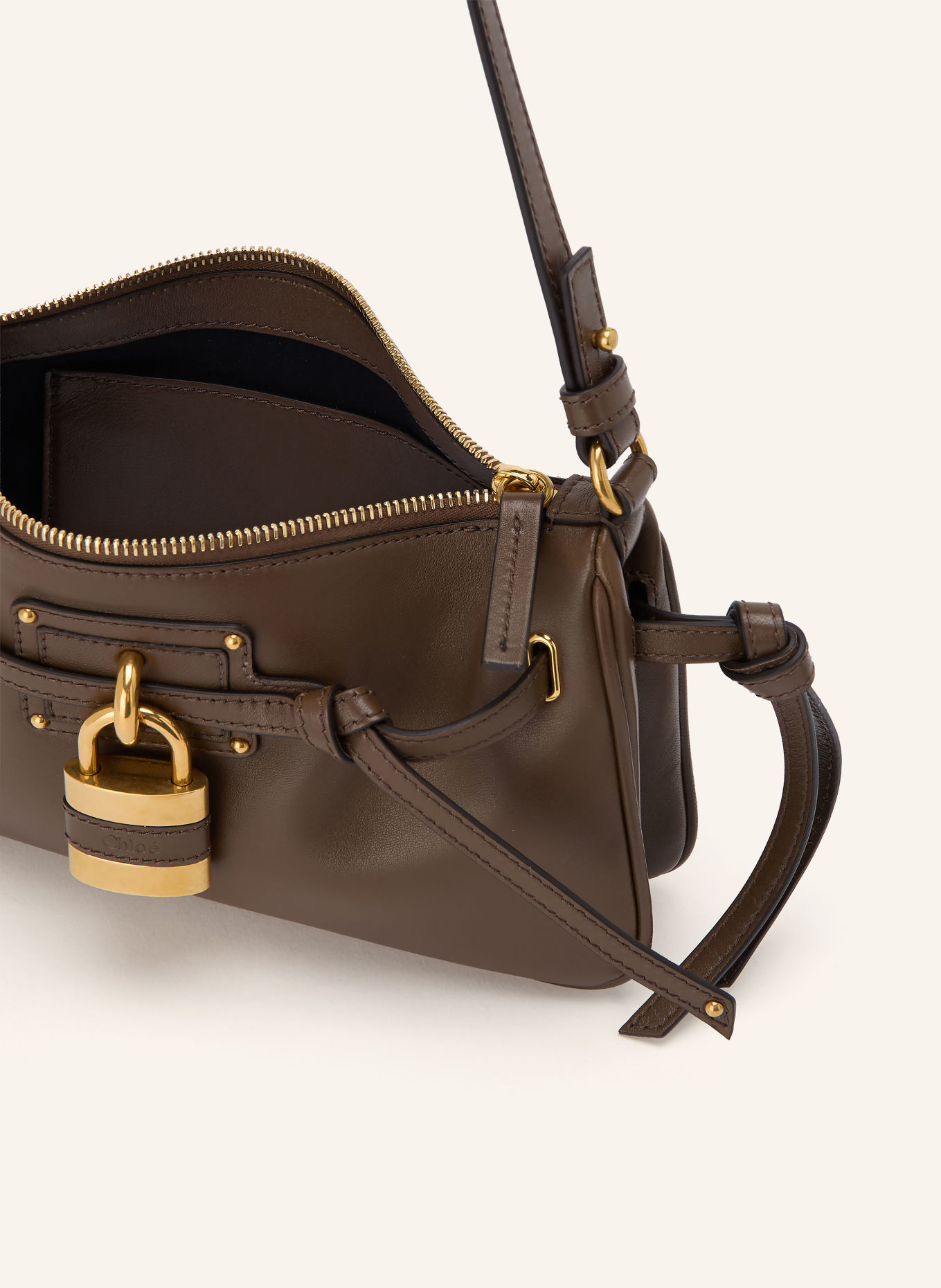 Chloé PADDINGTON Handbag: 20U Smoked Brown