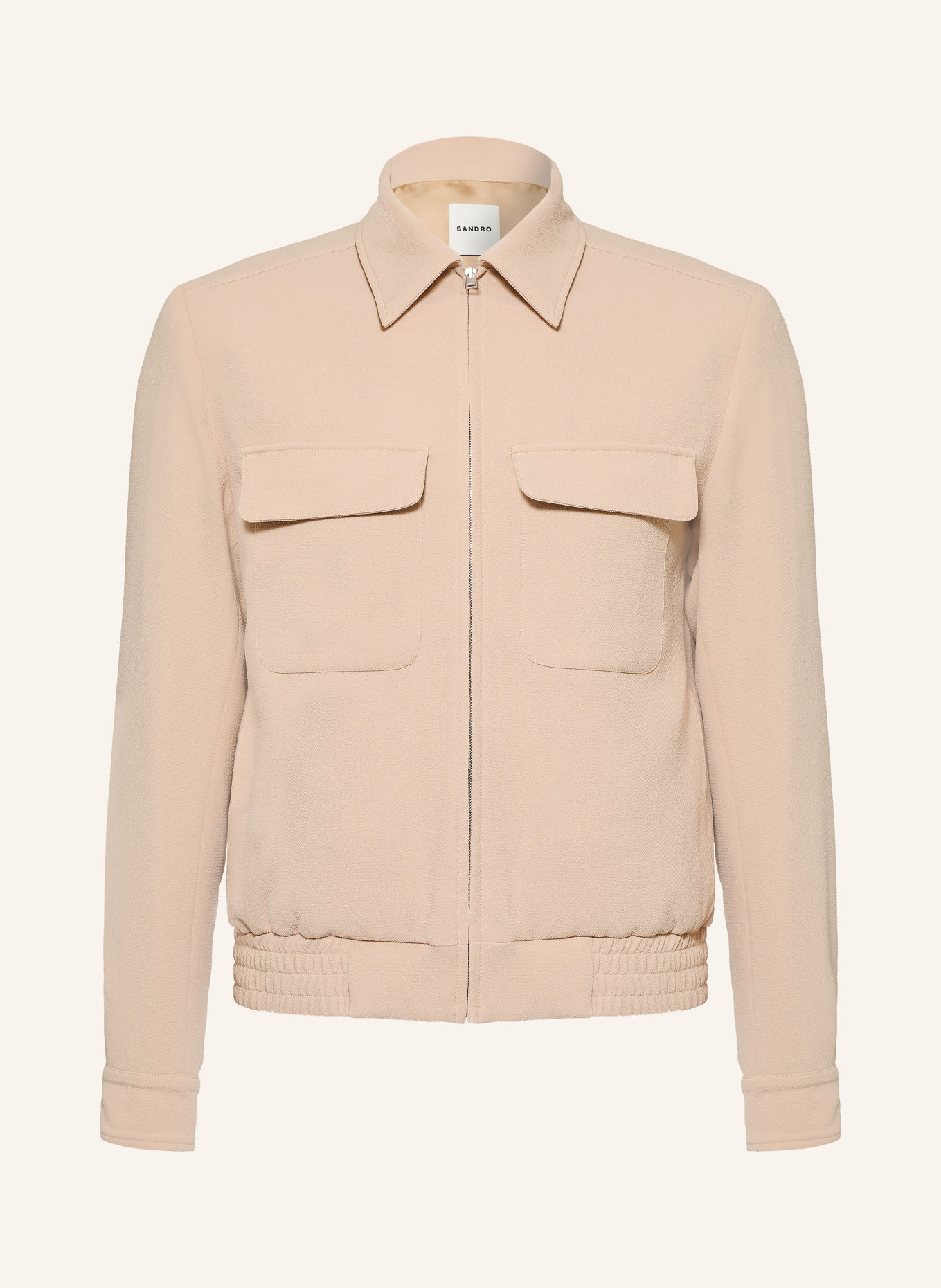SANDRO Blouson: BEIGE