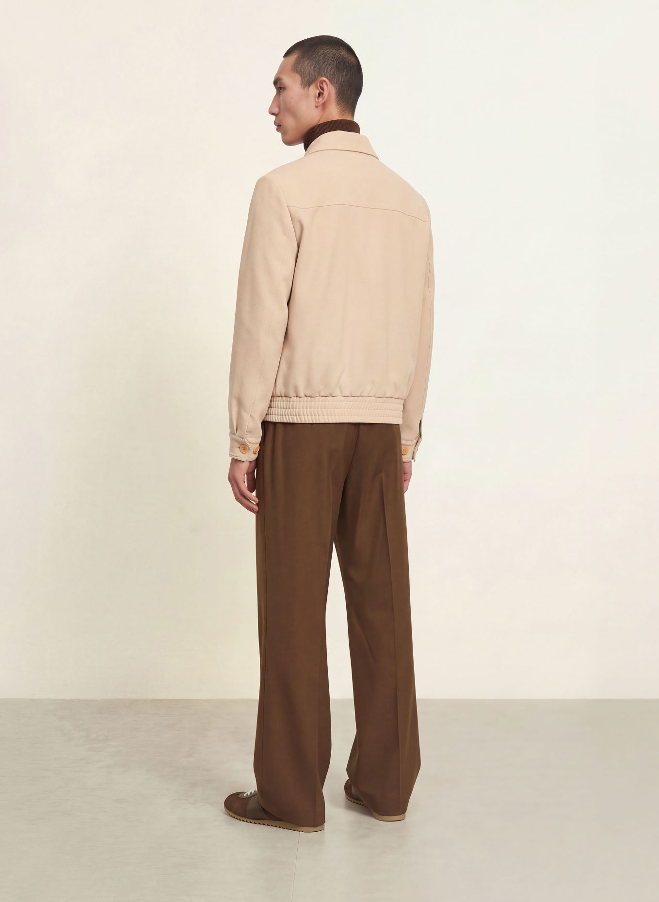 SANDRO Blouson: BEIGE