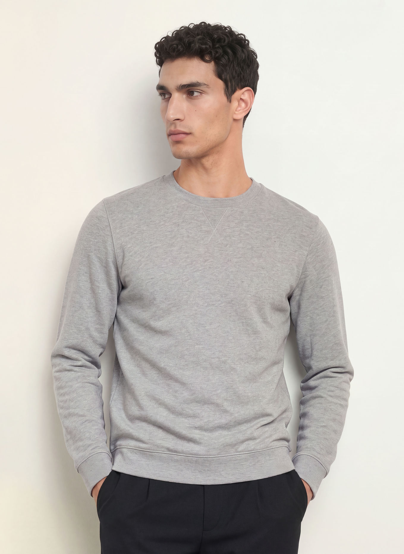 Sunspel Sweatshirt: GRIS