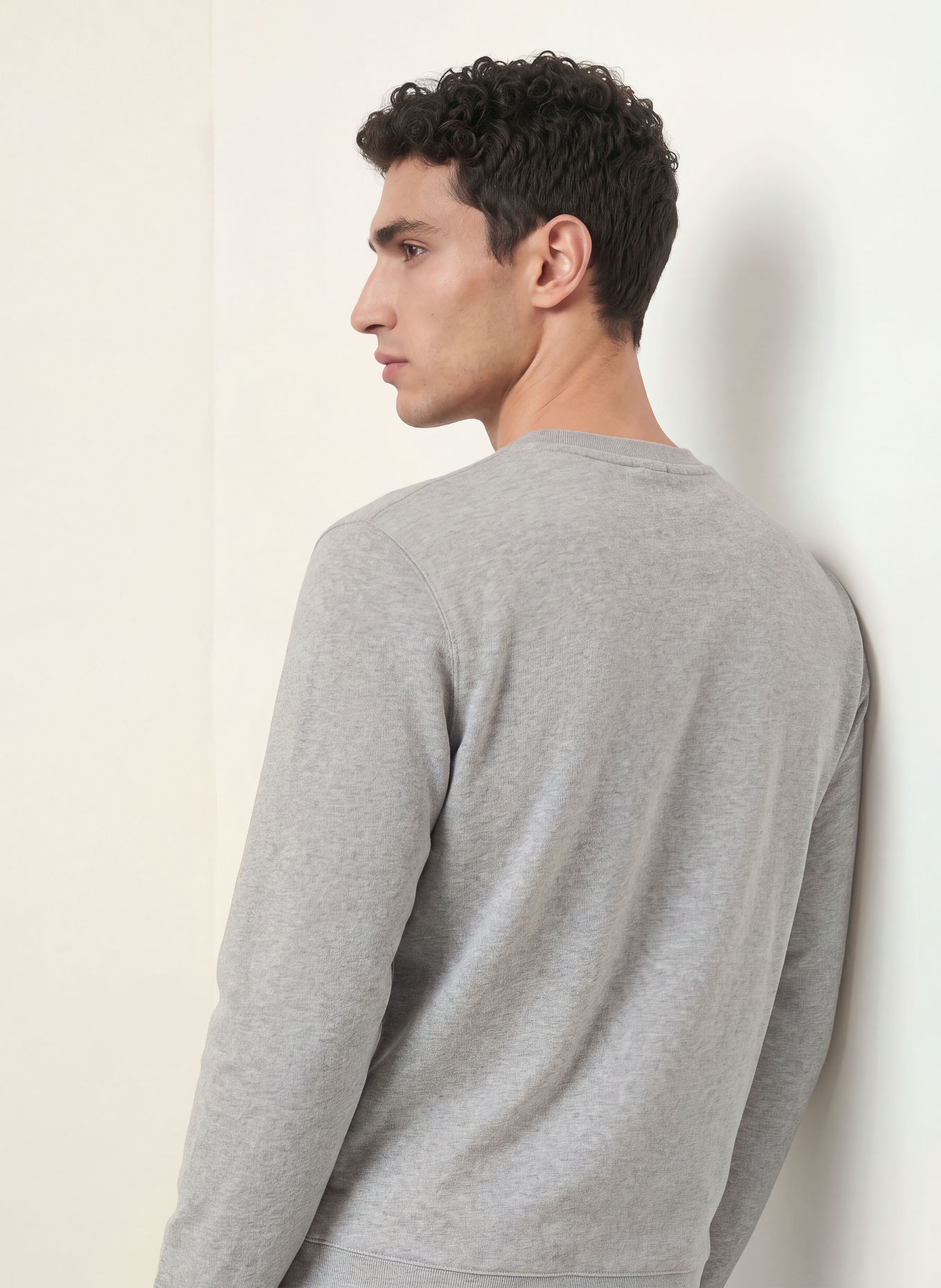 Sunspel Sweatshirt: GRIS
