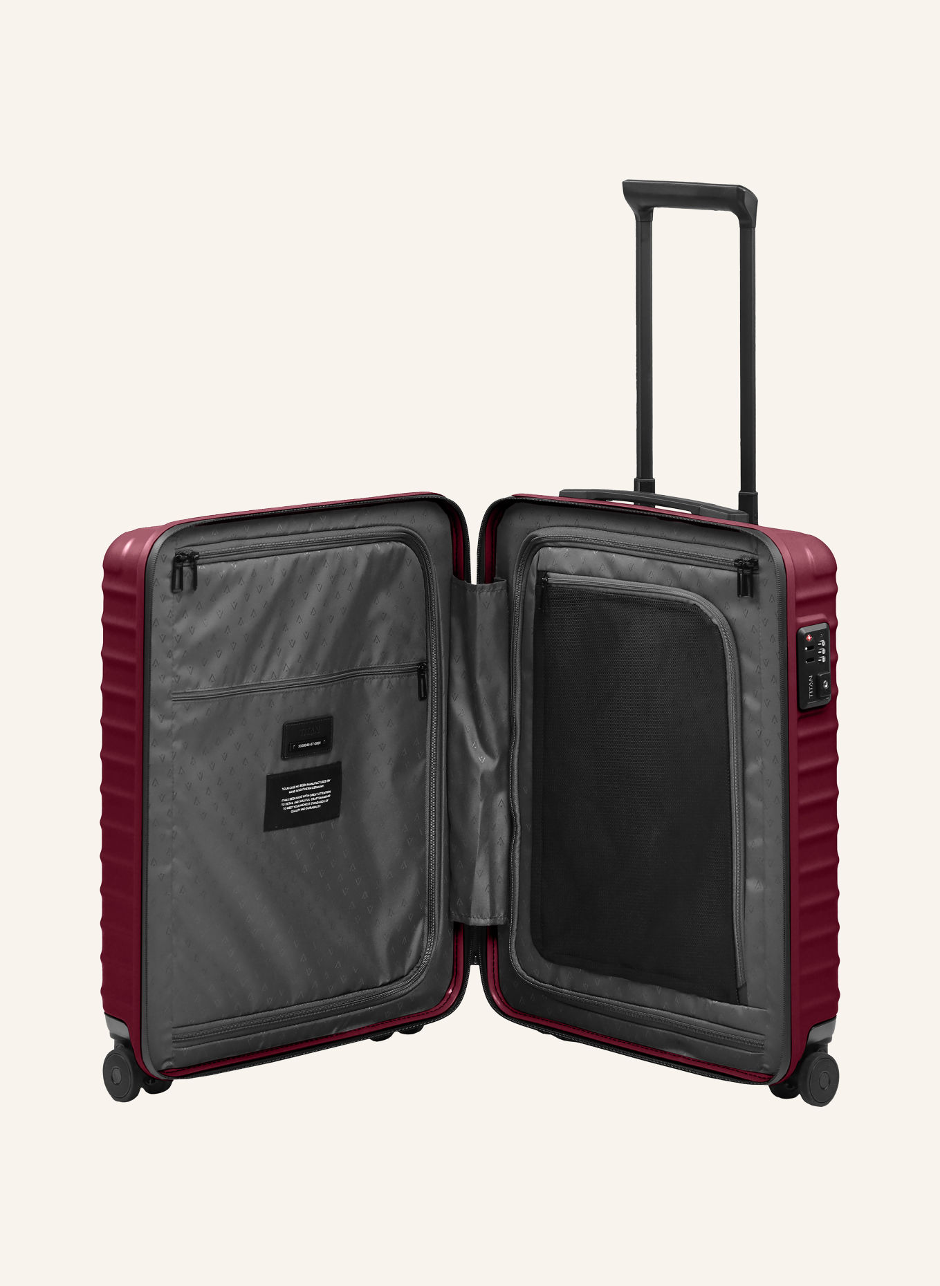 TITAN Trolley UPGRADE S20: DUNKELROT / SCHWARZ