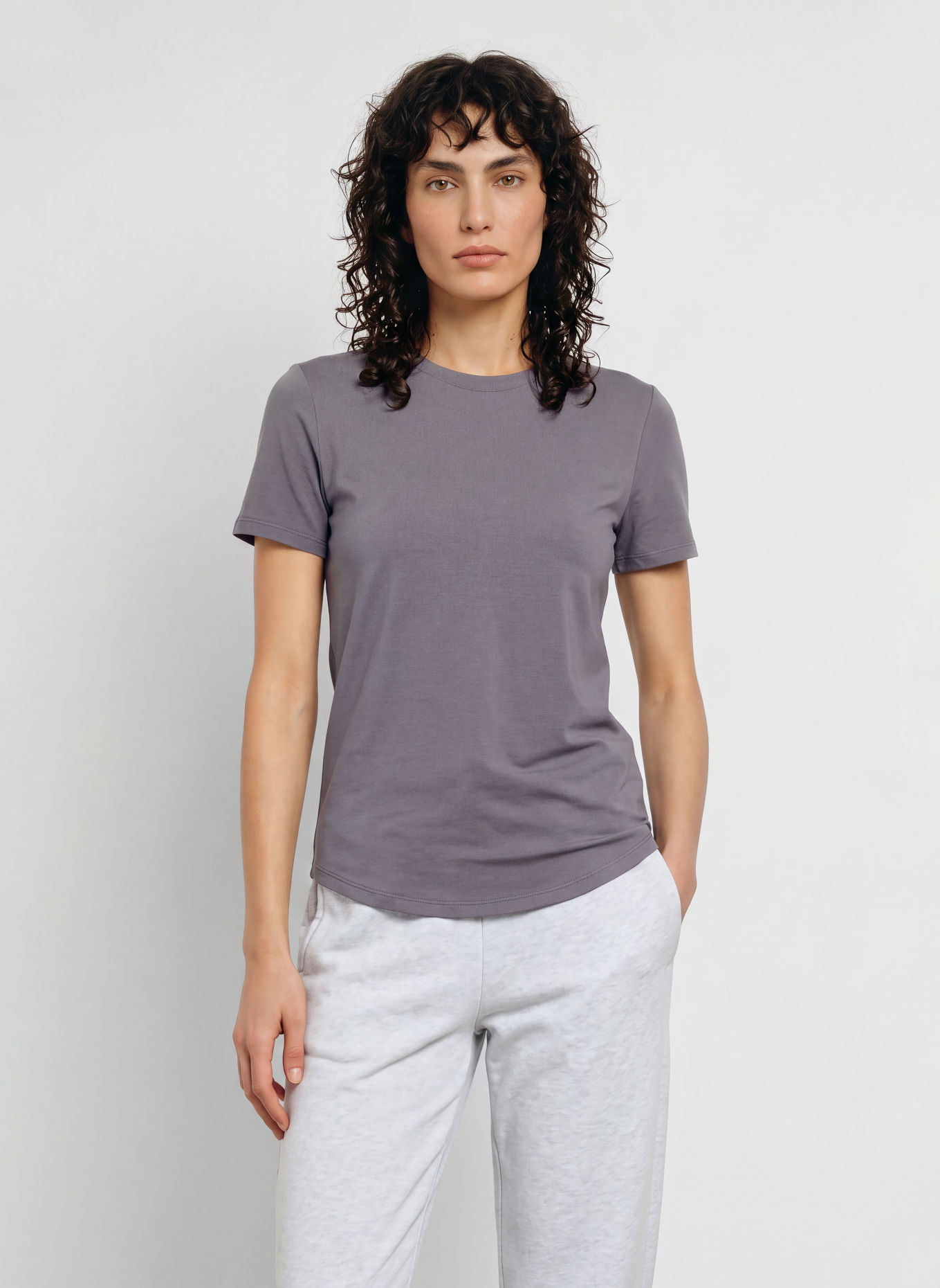 lululemon T-shirt LOVE CREW: LICHTPAARS