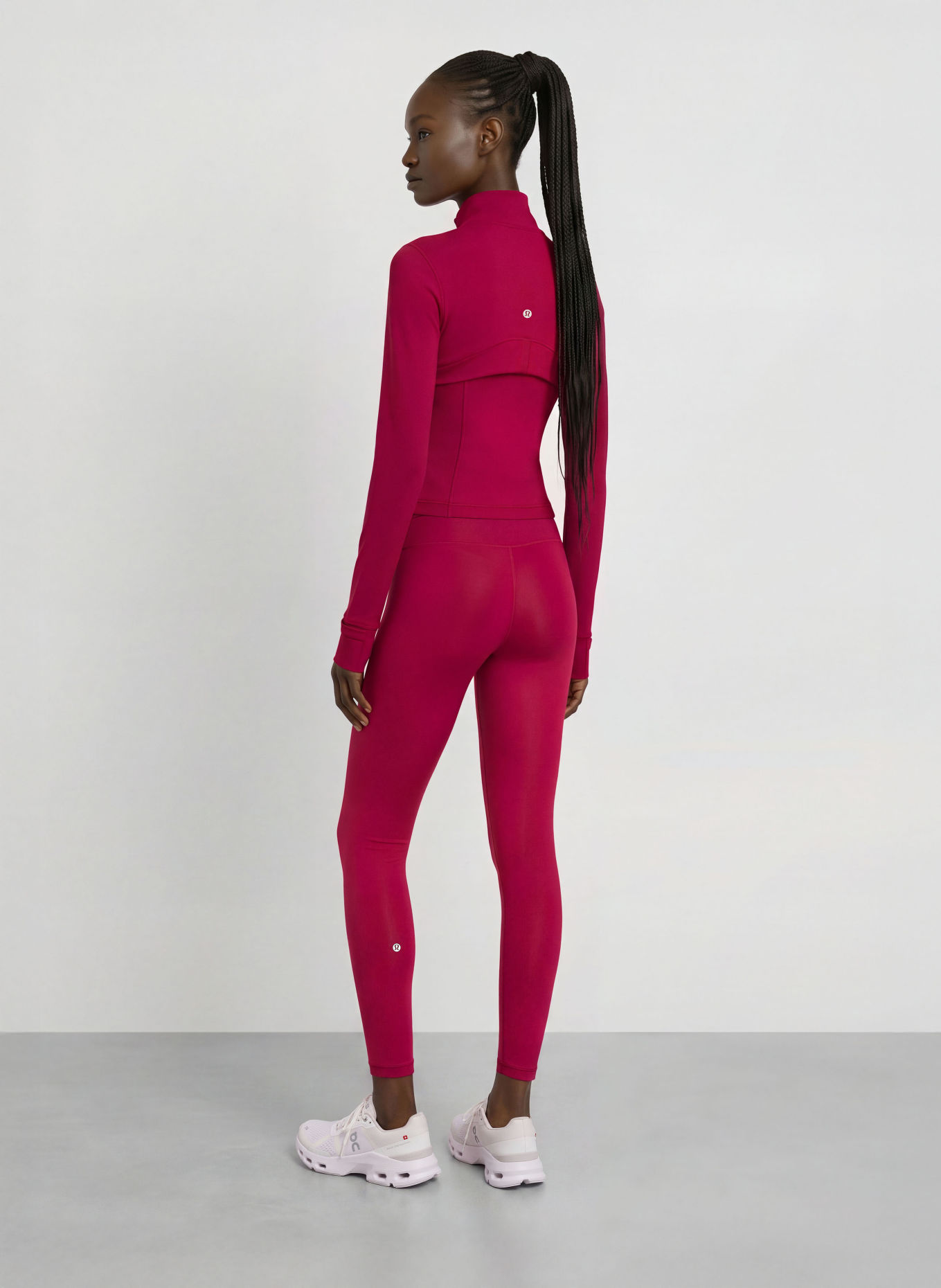 lululemon WUNDER HR 28IN Leggings: DARK RED