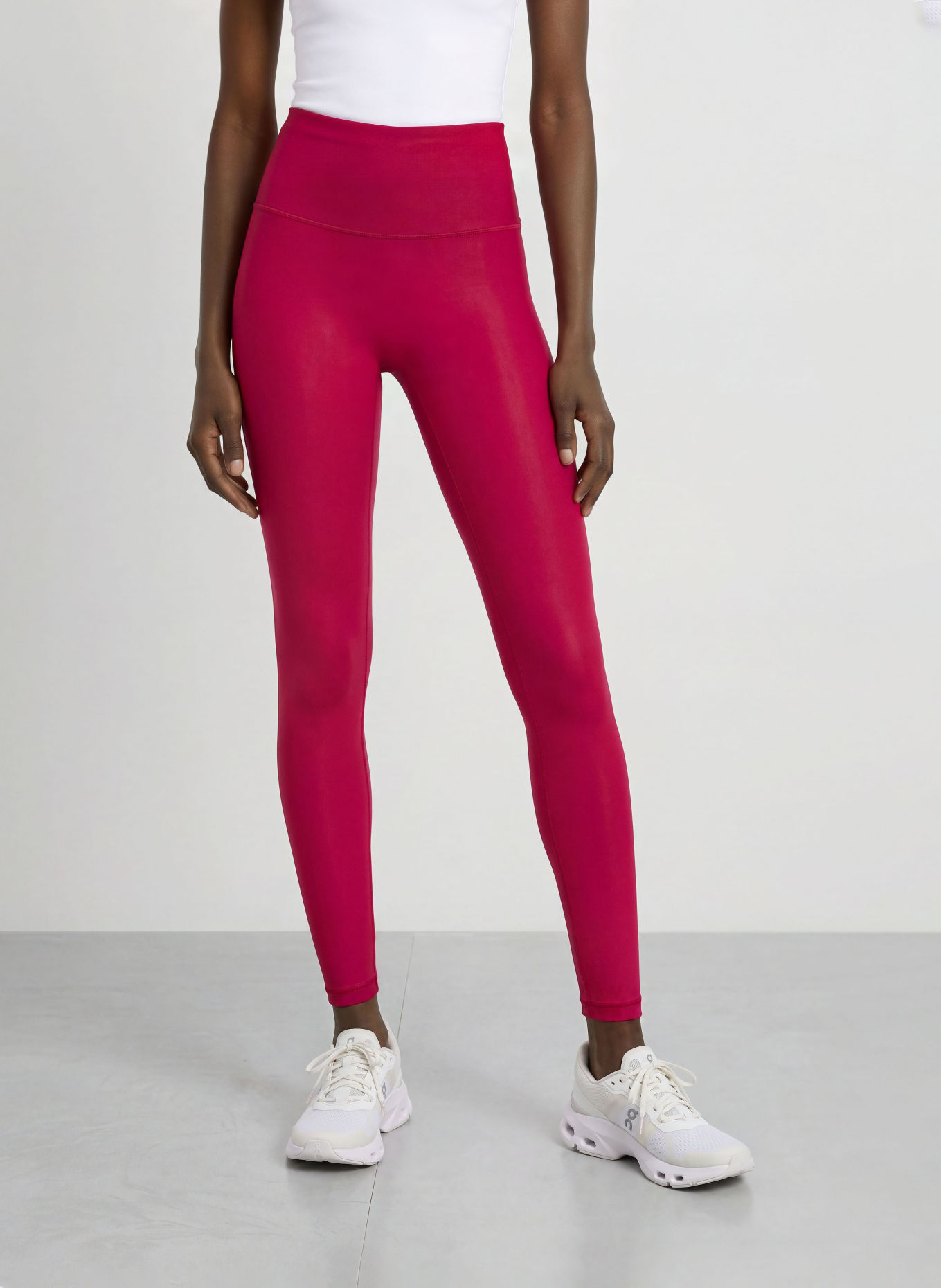 lululemon WUNDER HR 28IN Leggings: DARK RED