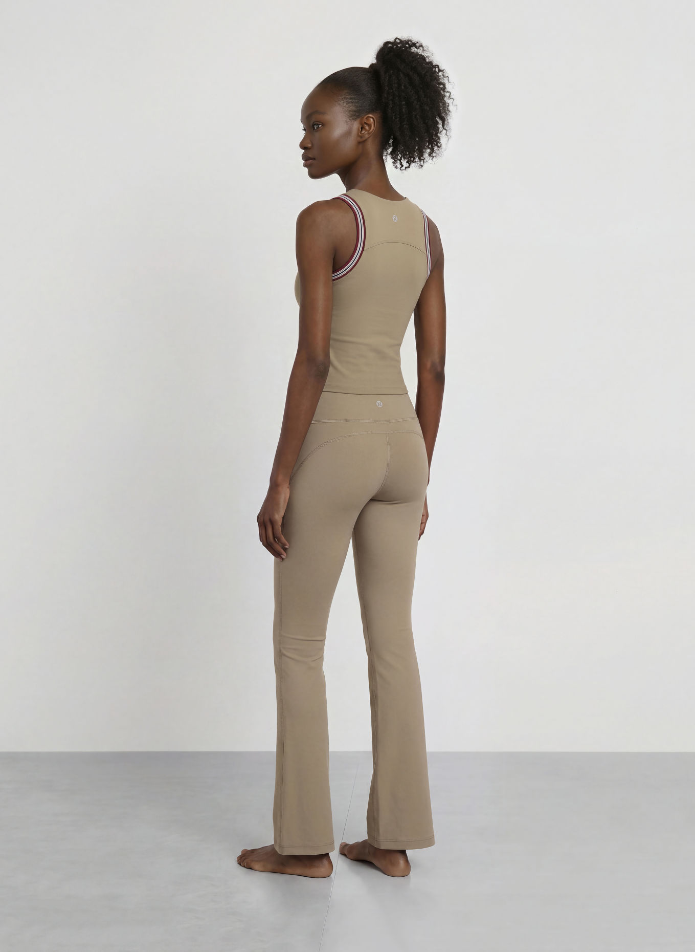 lululemon Tank Top GROOVE: BEIGE