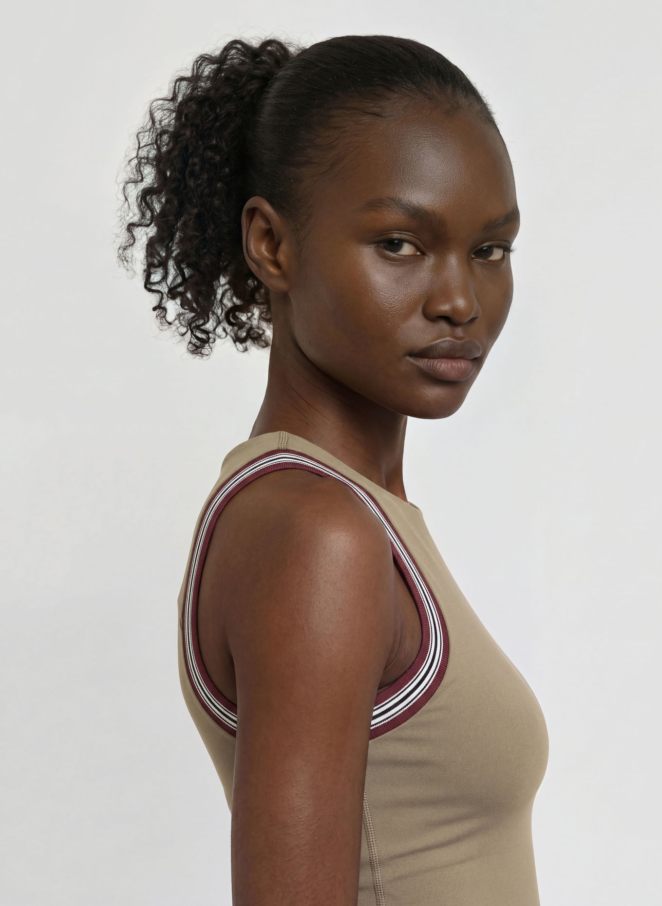 lululemon Tank Top GROOVE: BEIGE
