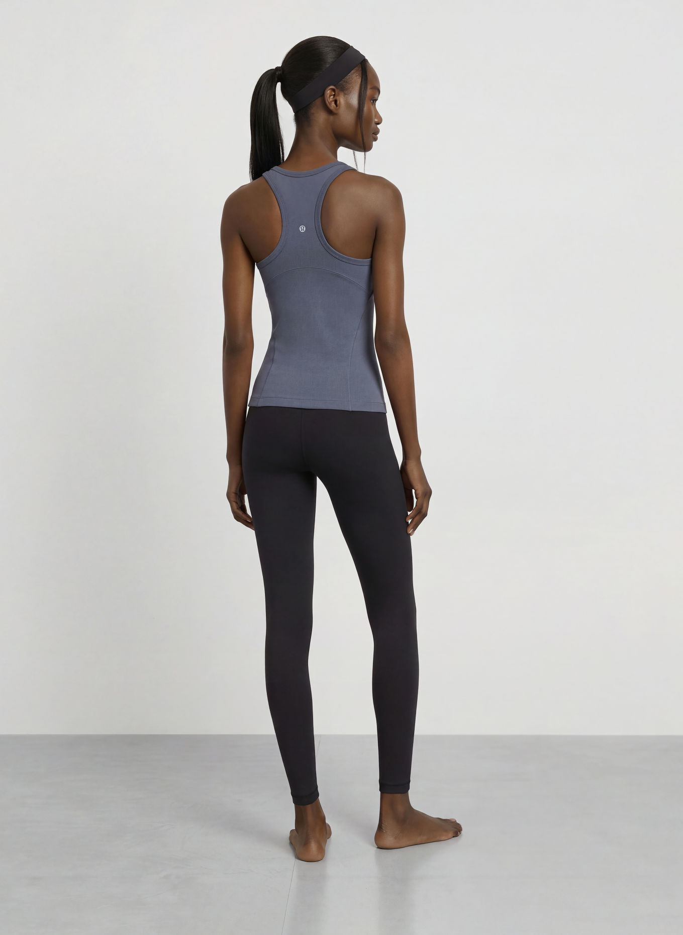 lululemon Funktionstop ALIGN™ WAIST-LENGTH RACERBACK: BLAUGRAU