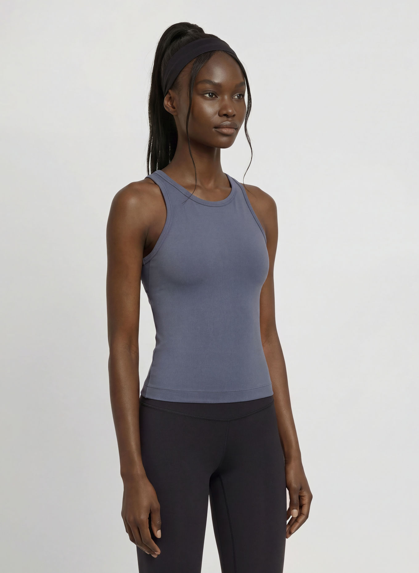 lululemon Funktionstop ALIGN™ WAIST-LENGTH RACERBACK: BLAUGRAU
