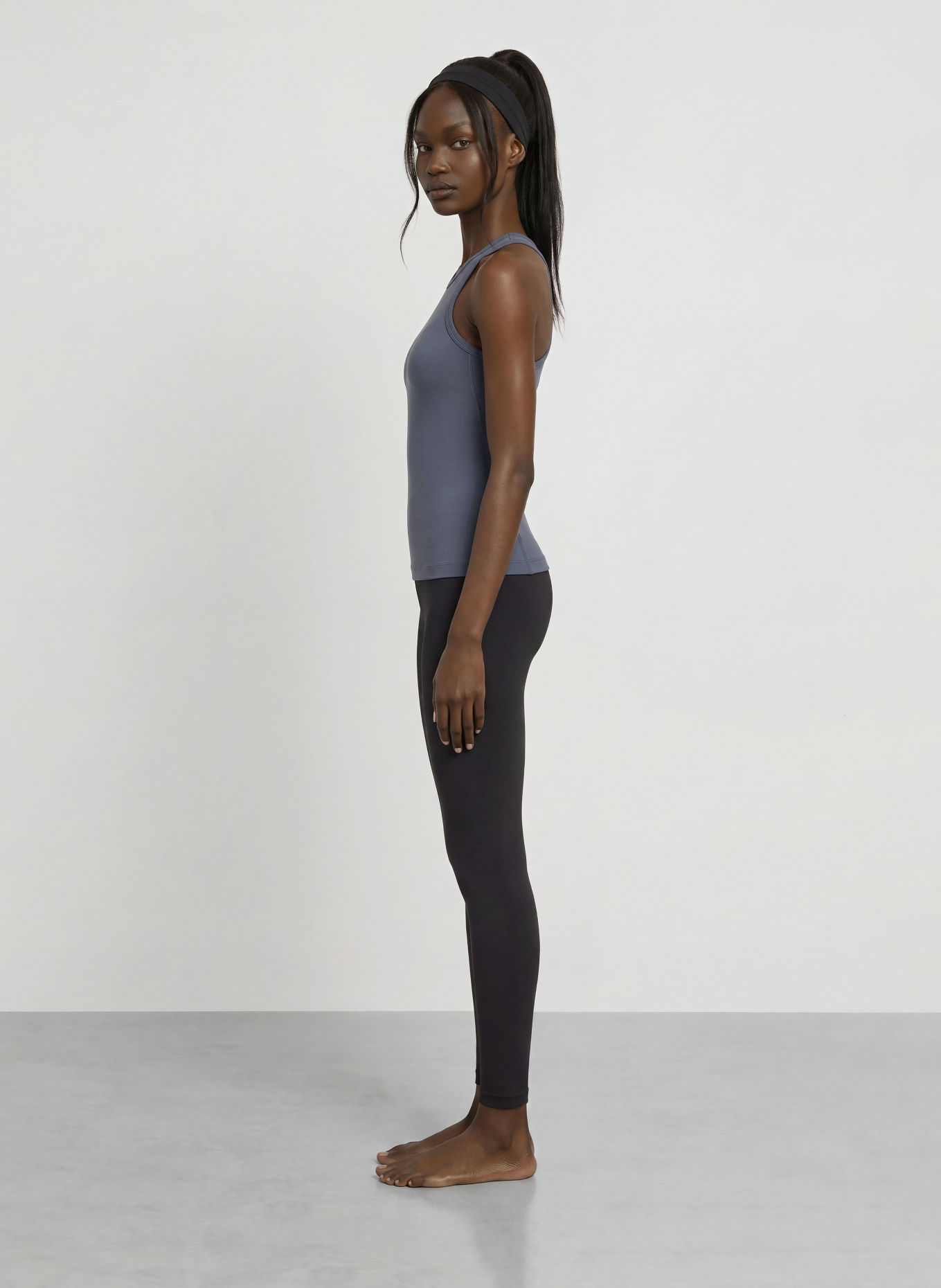 lululemon Funktionstop ALIGN™ WAIST-LENGTH RACERBACK: BLAUGRAU