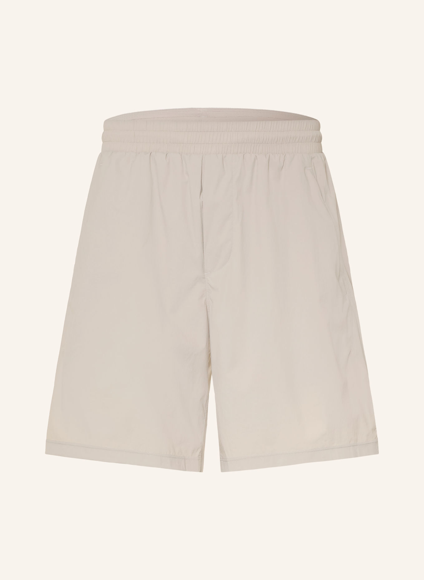 lululemon PACE BREAKER Running Shorts: BEIGE / CREAM
