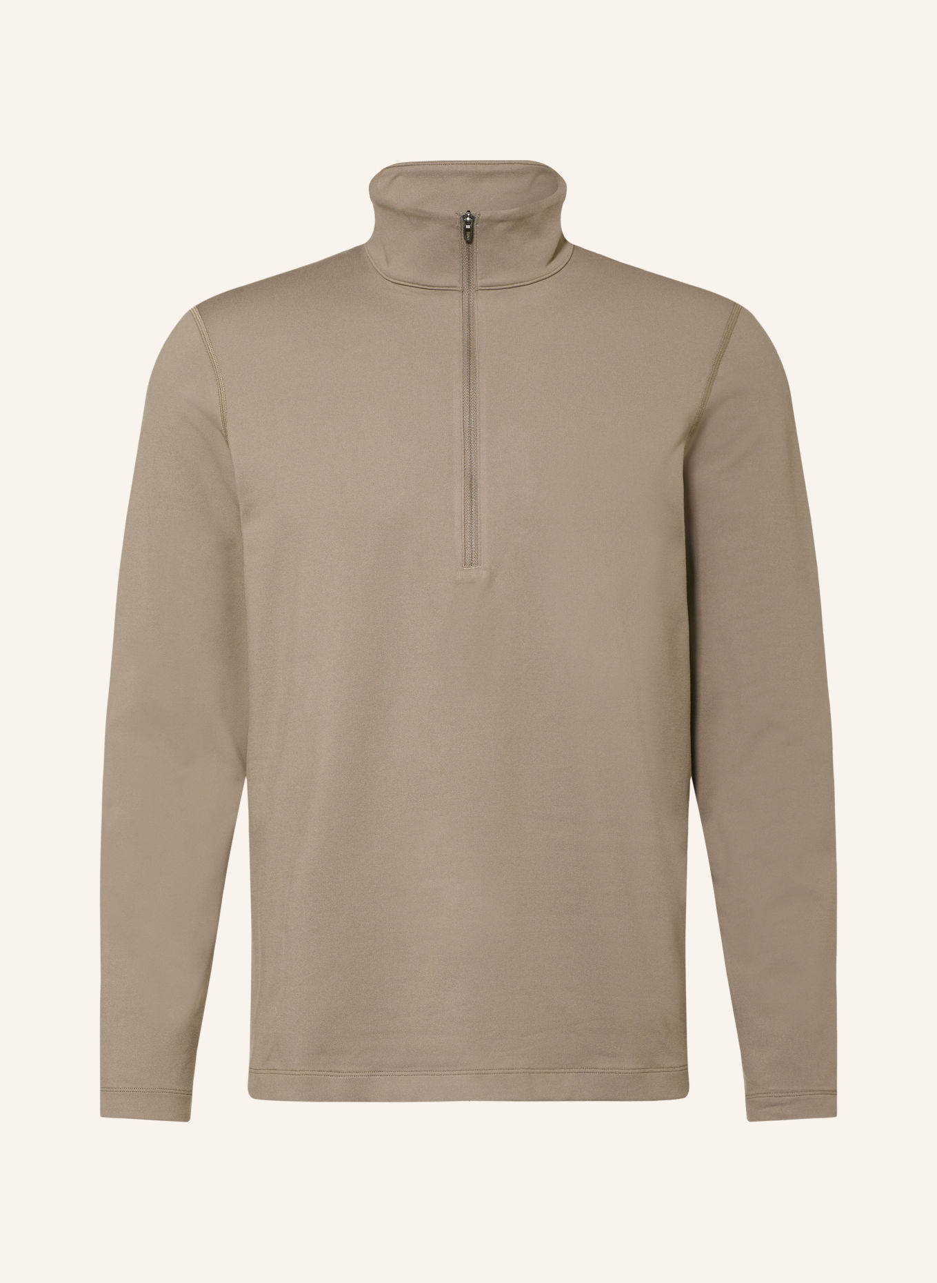 lululemon Pull col zippé en jersey: OLIVE