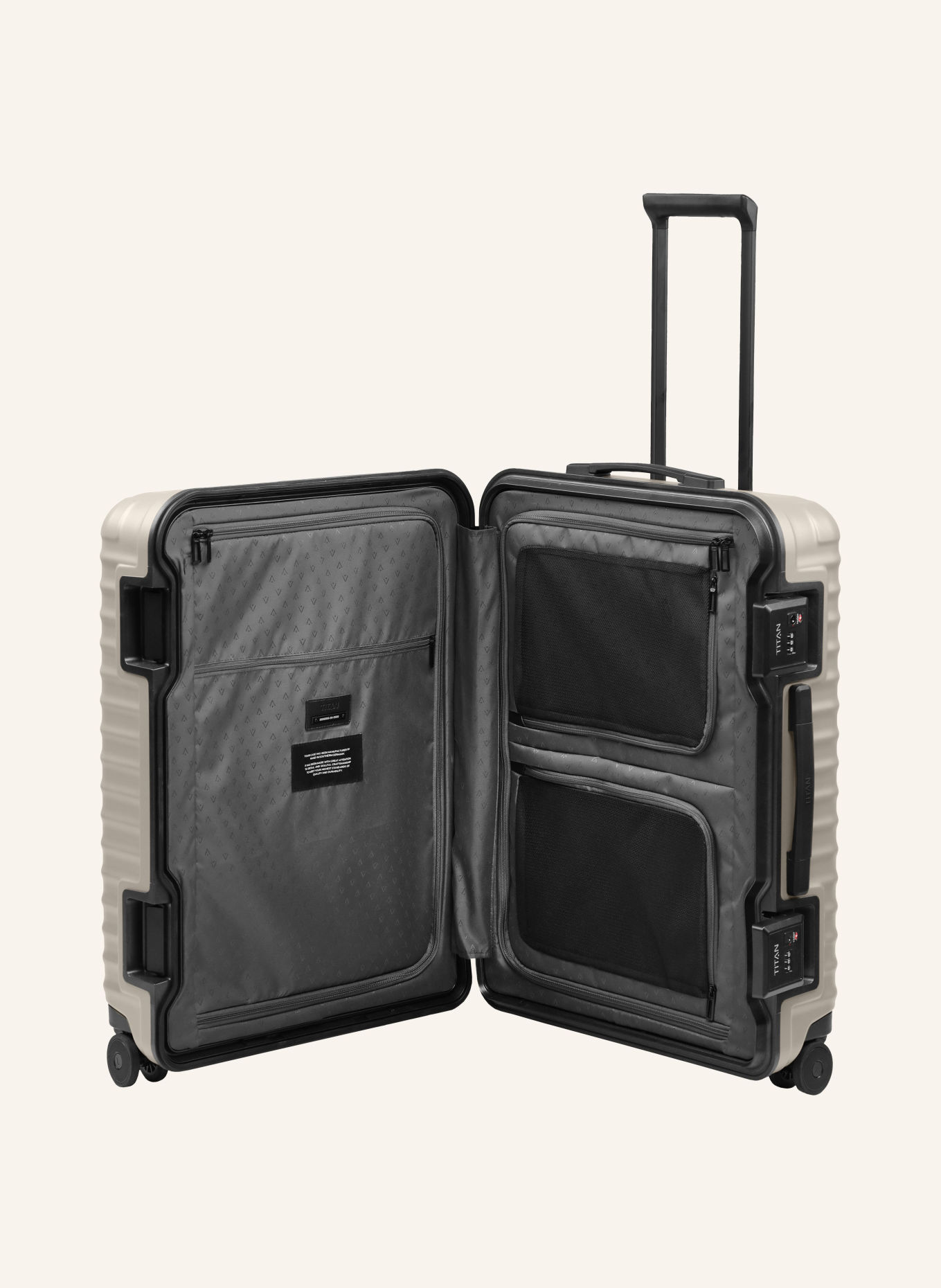 TITAN Trolley OVERSEAS M+: GRAU