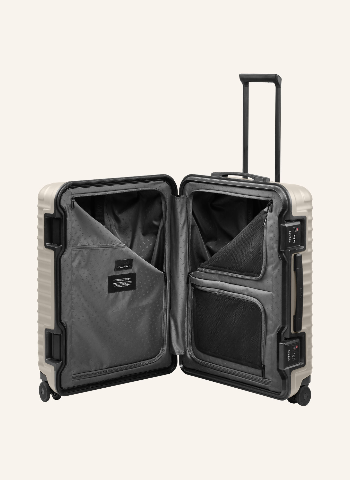 TITAN Trolley OVERSEAS M+: GRAU