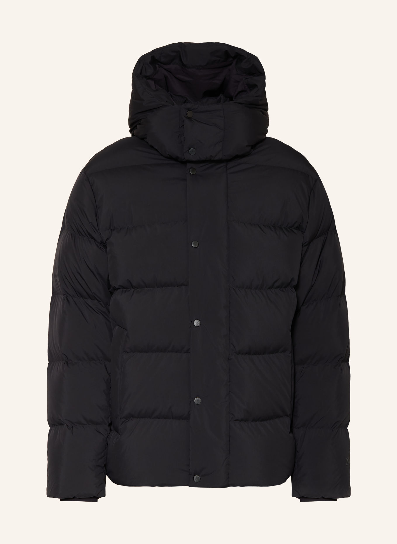 lululemon WUNDER PUFF Down Jacket with Detachable Hood: BLACK