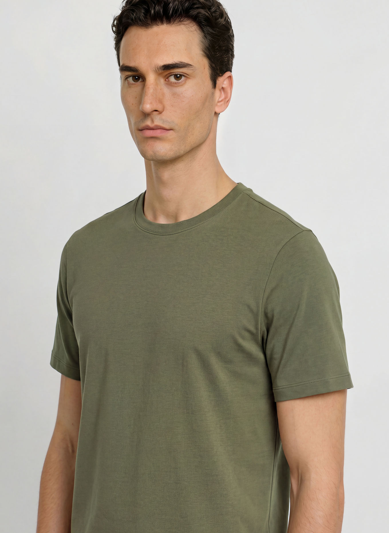 lululemon T-shirt technique ZEROED IN: OLIVE
