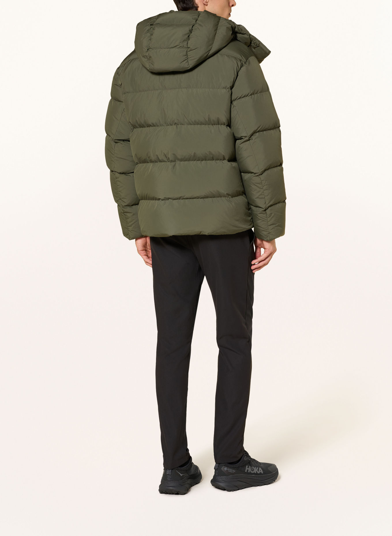 lululemon WUNDER Down Jacket with Detachable Hood: GREEN