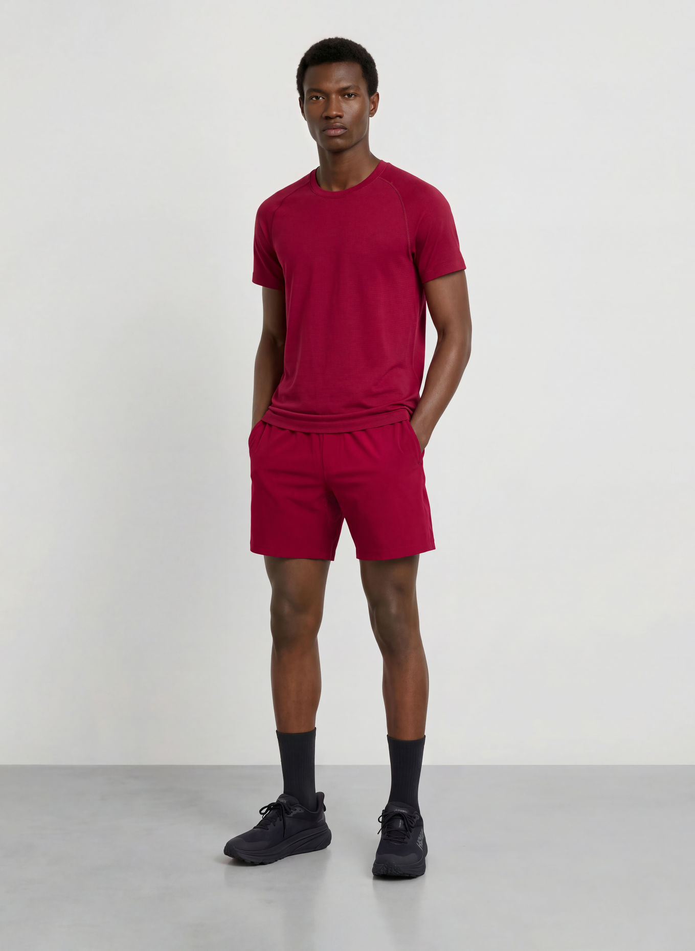 lululemon PACE BREAKER Running Shorts: FUCHSIA