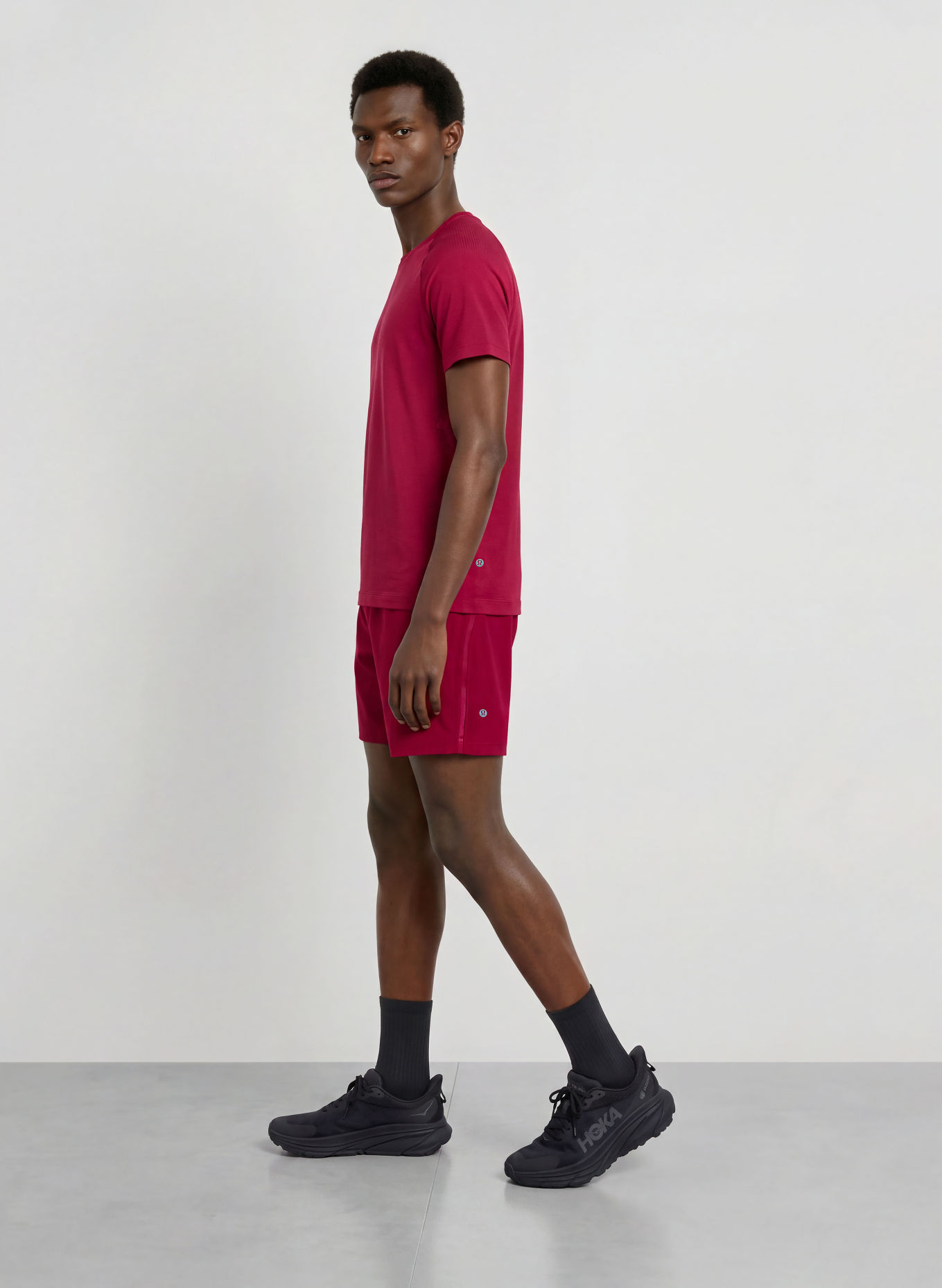 lululemon PACE BREAKER Running Shorts: FUCHSIA