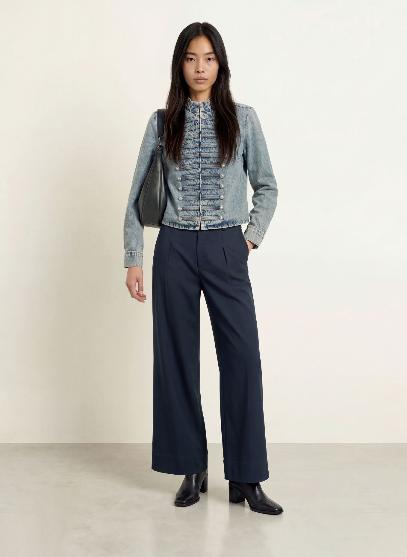 co'couture Veste en jean JACKSONCC: 45007 Bleach Denim