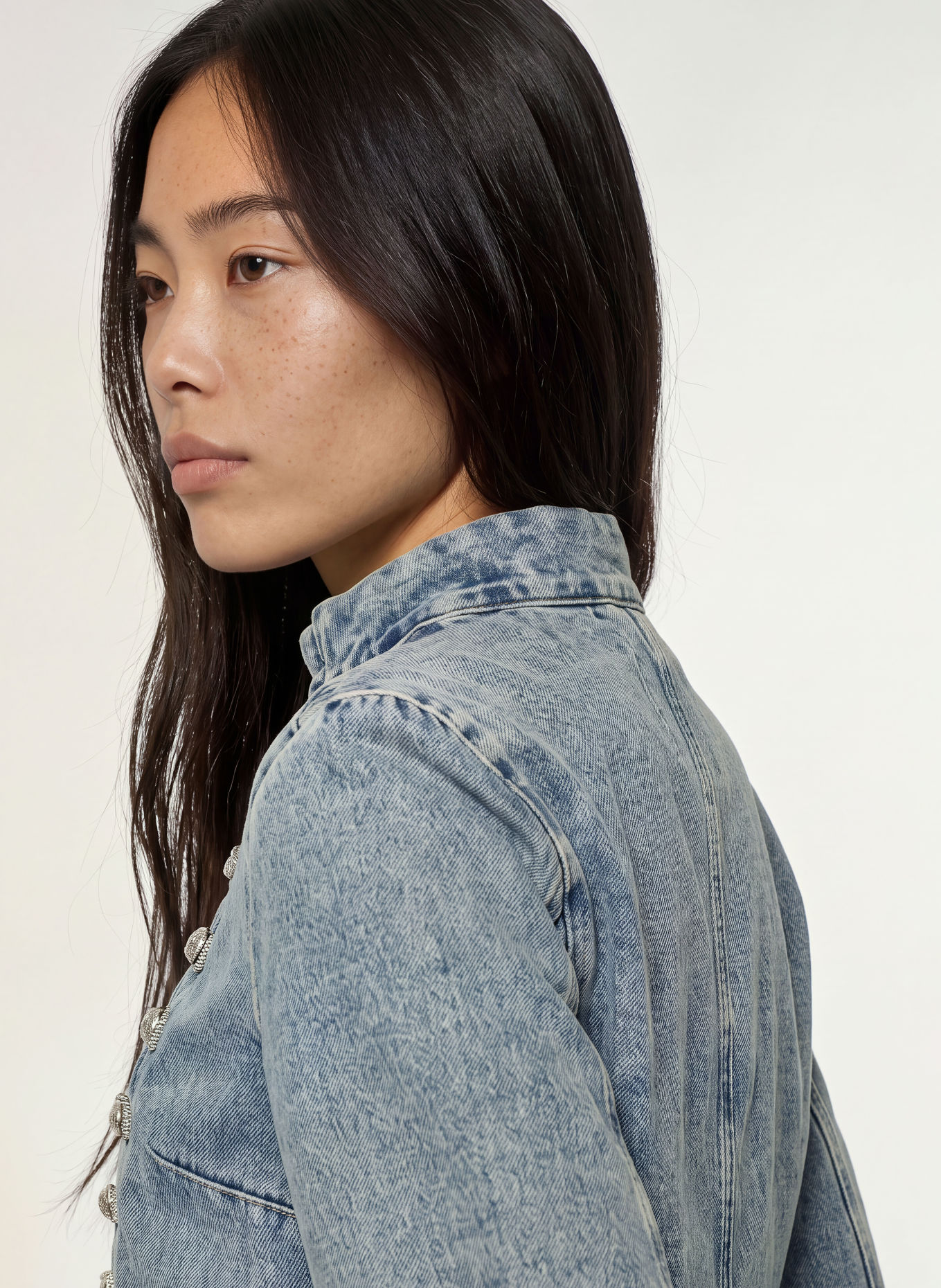 co'couture Veste en jean JACKSONCC: 45007 Bleach Denim