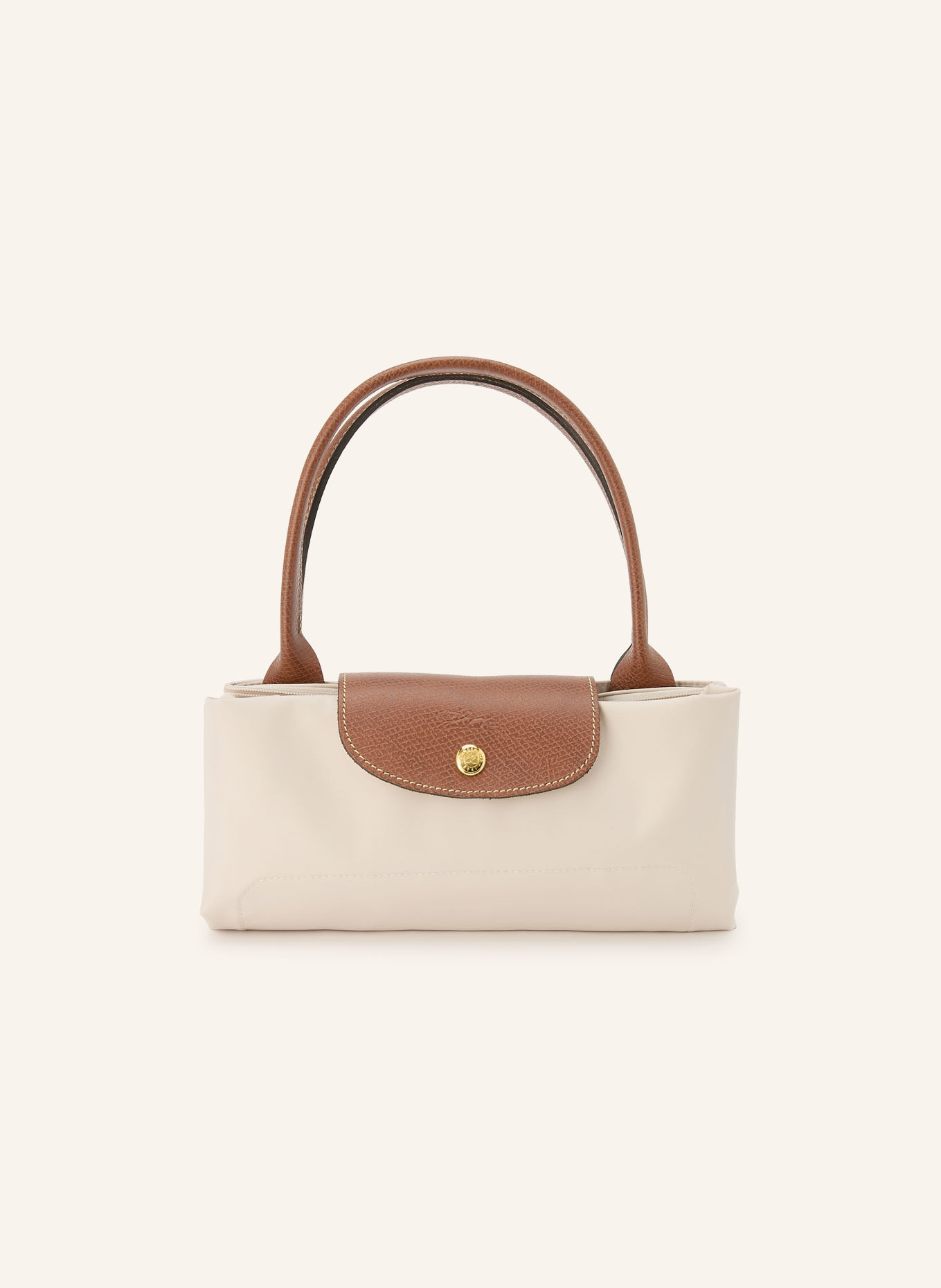 LONGCHAMP Shopper LE PLIAGE ORIGINAL LARGE: BEIGE / BRAUN