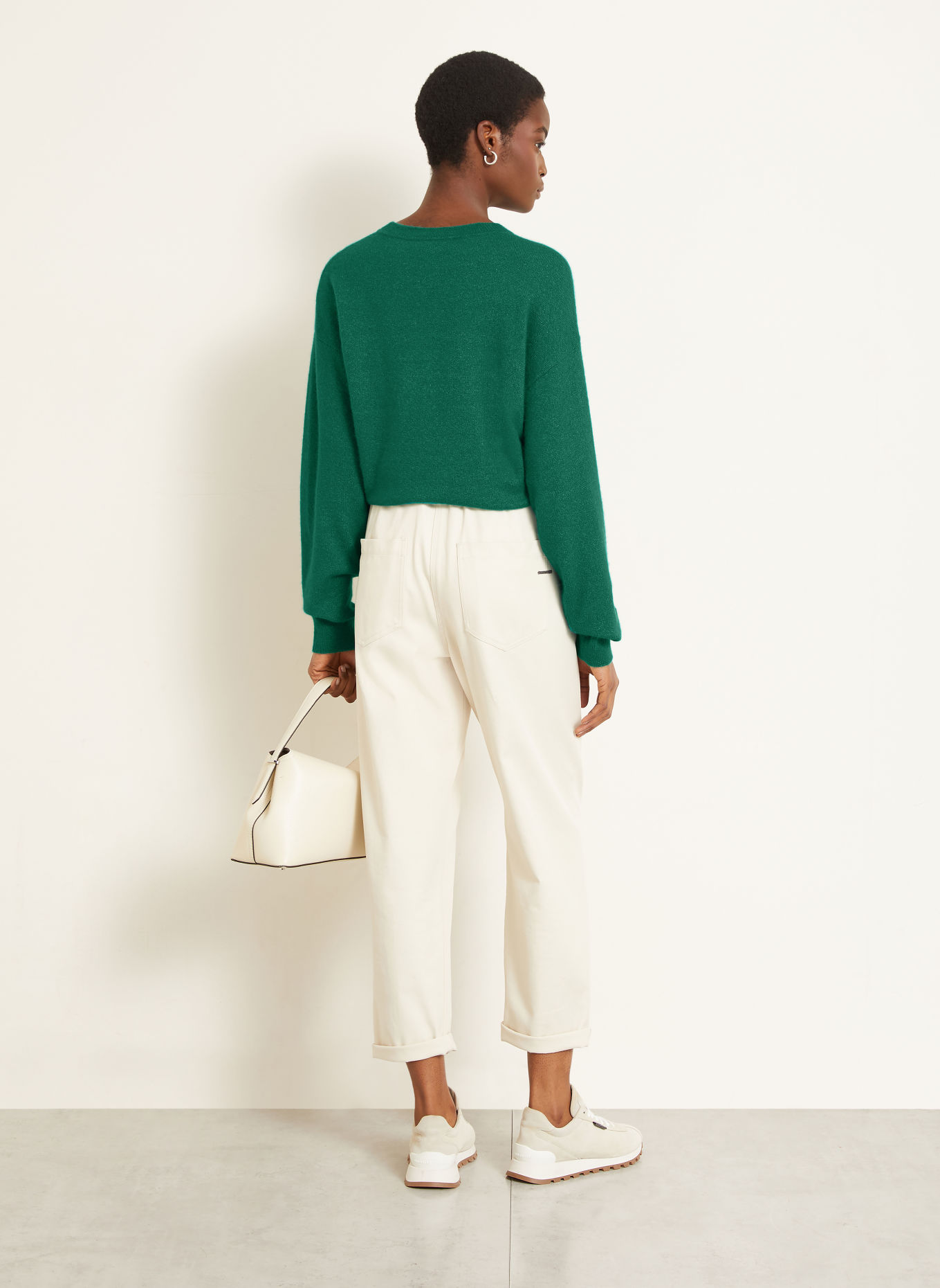 IRIS von ARNIM Pullover KALENA 50 mit Cashmere: GRÜN