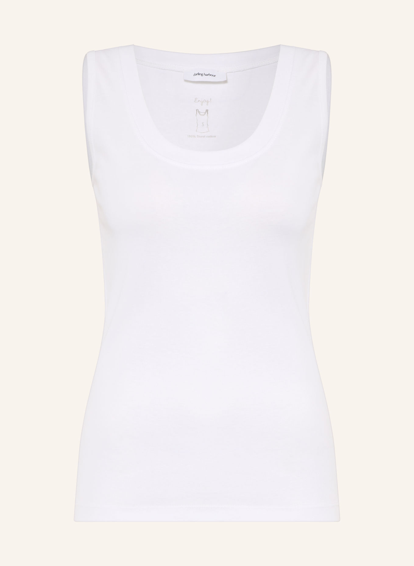 darling harbour LOLLO Top: WHITE