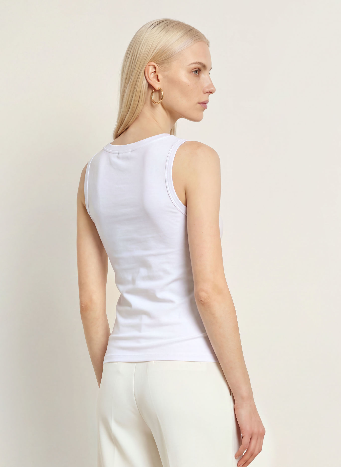 darling harbour LOLLO Top: WHITE