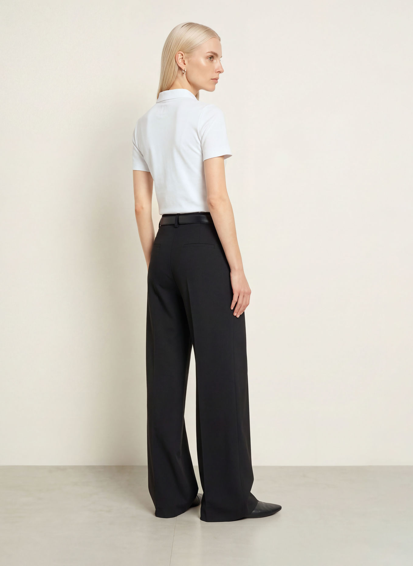 darling harbour Polo en jersey: WHITE