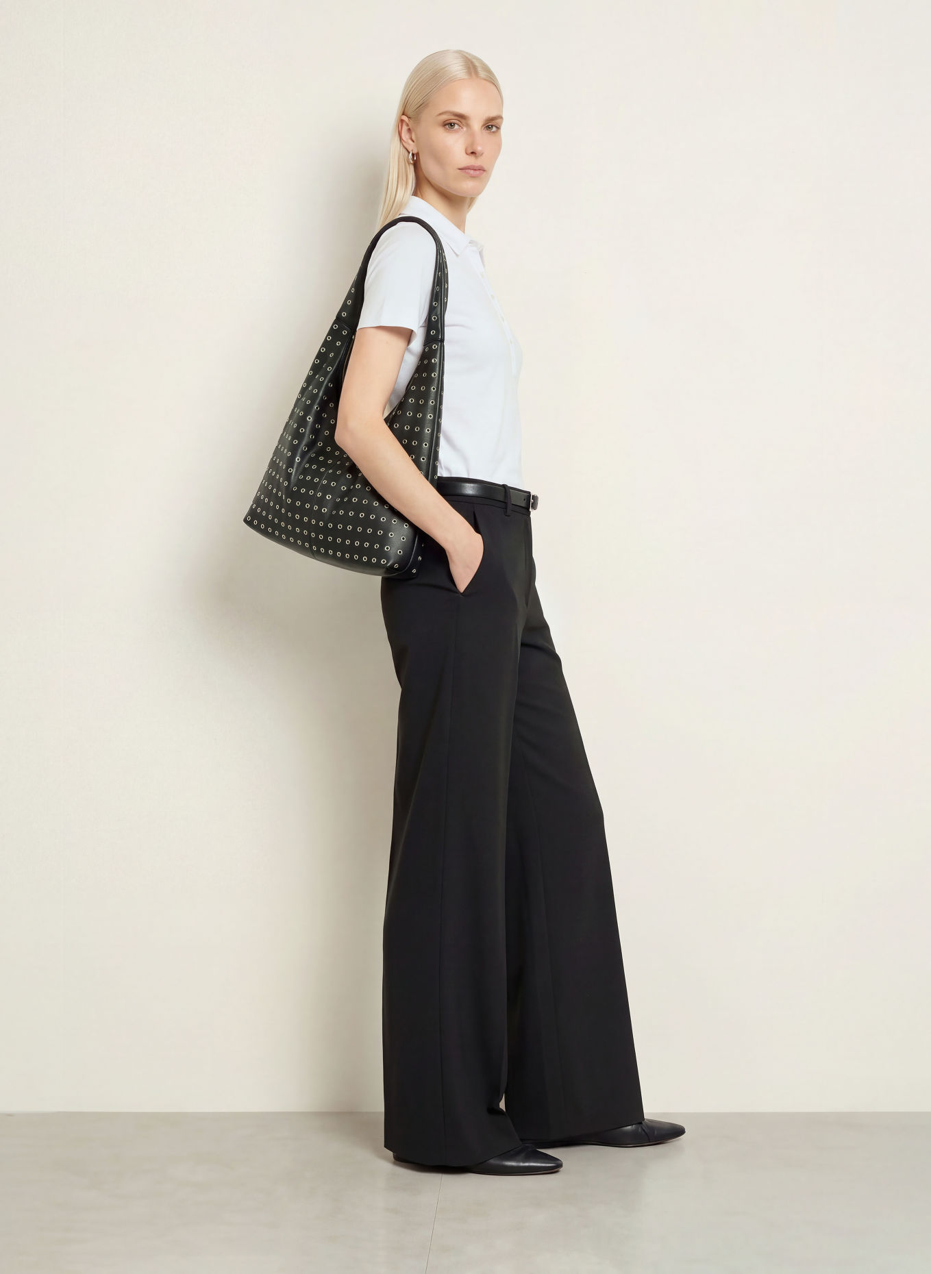 darling harbour Polo en jersey: WHITE